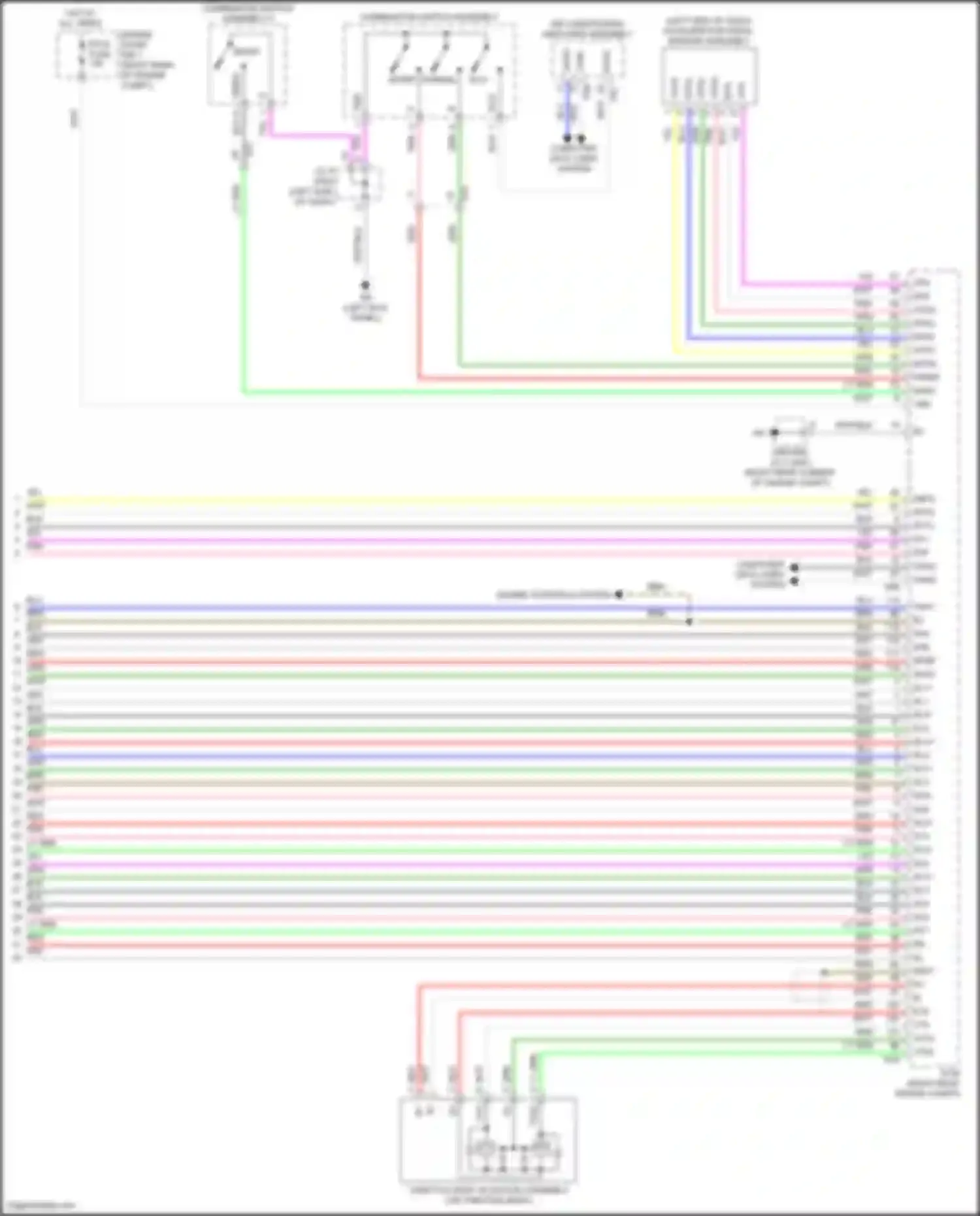 Wiring diagram slt- for Lexus LC I (2016-2024) (4 of 7)