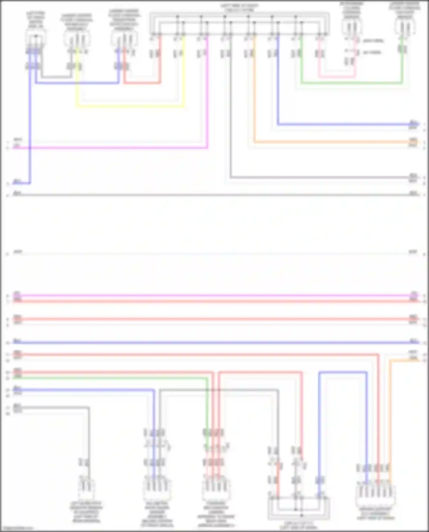 Wiring diagram steering sensor for Lexus LC I (2016-2024) (12 of 14)