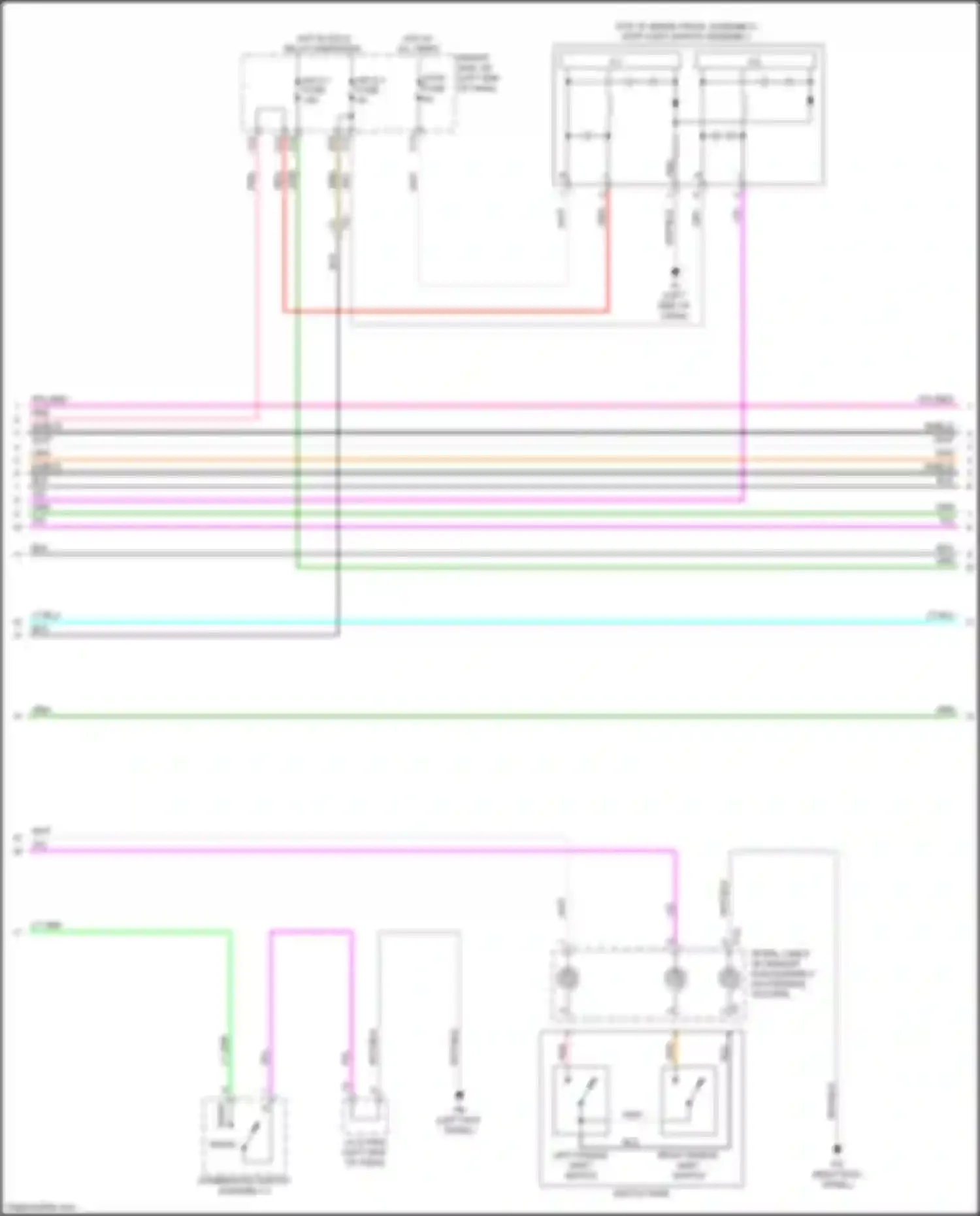 Wiring diagram vio for Lexus LC I (2016-2024) (135 of 136)