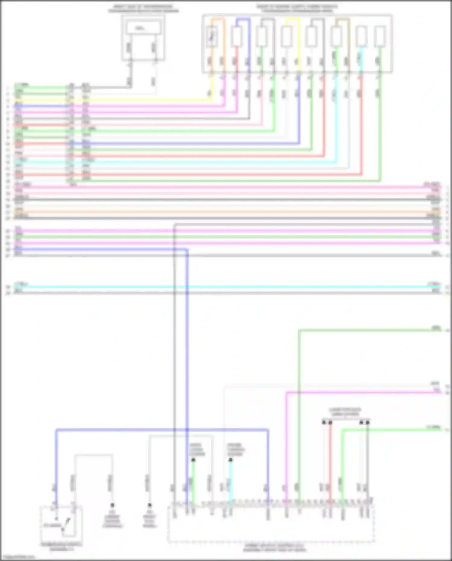 Wiring diagram wht/blk for Lexus LC I (2016-2024) (137 of 147)