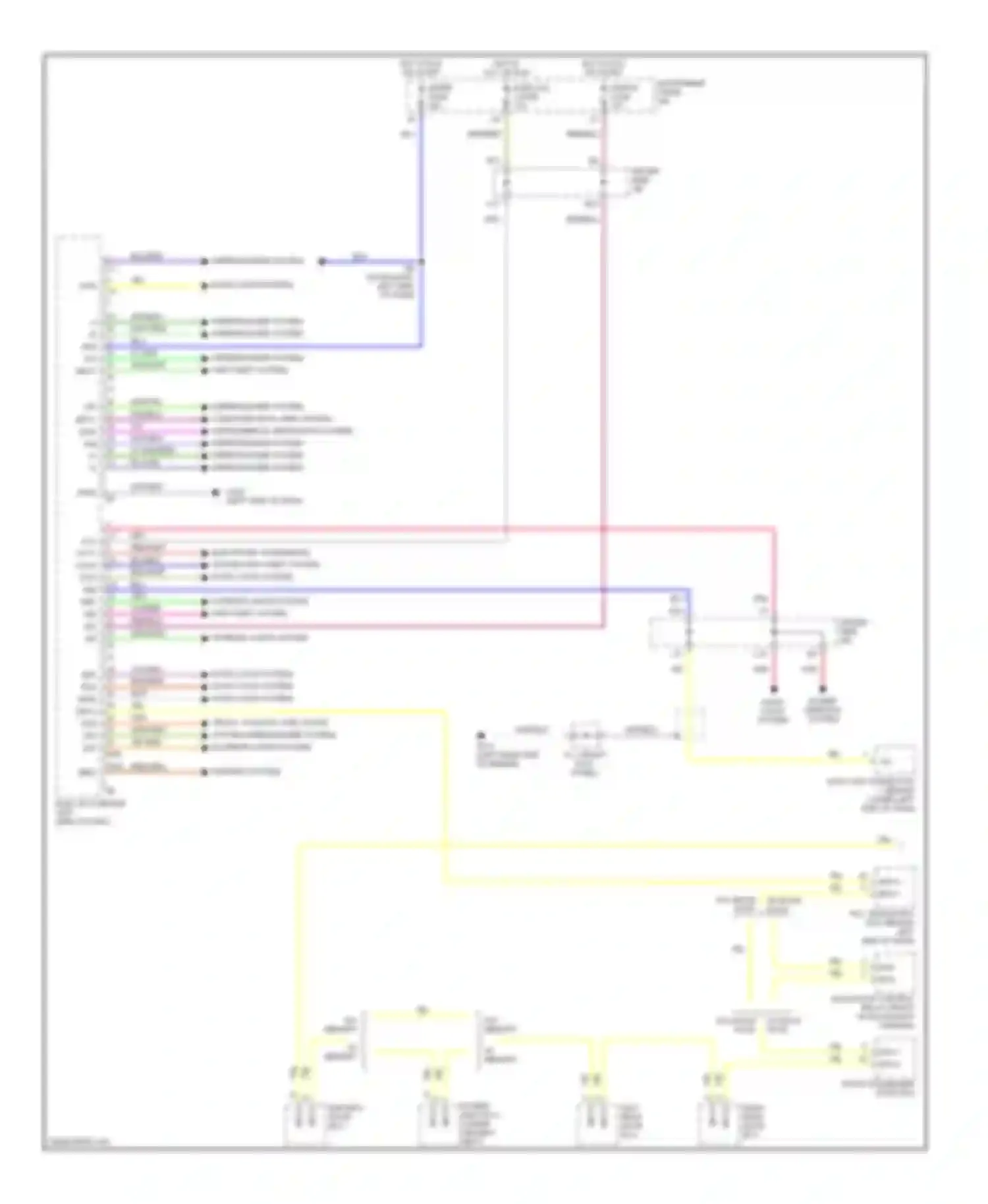 LS Lexus II (1994-2000): Body computer circuits (1 of 2)
