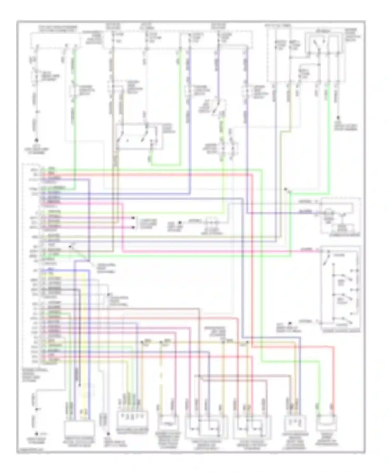 LS Lexus II (1994-2000): Cruise control circuit