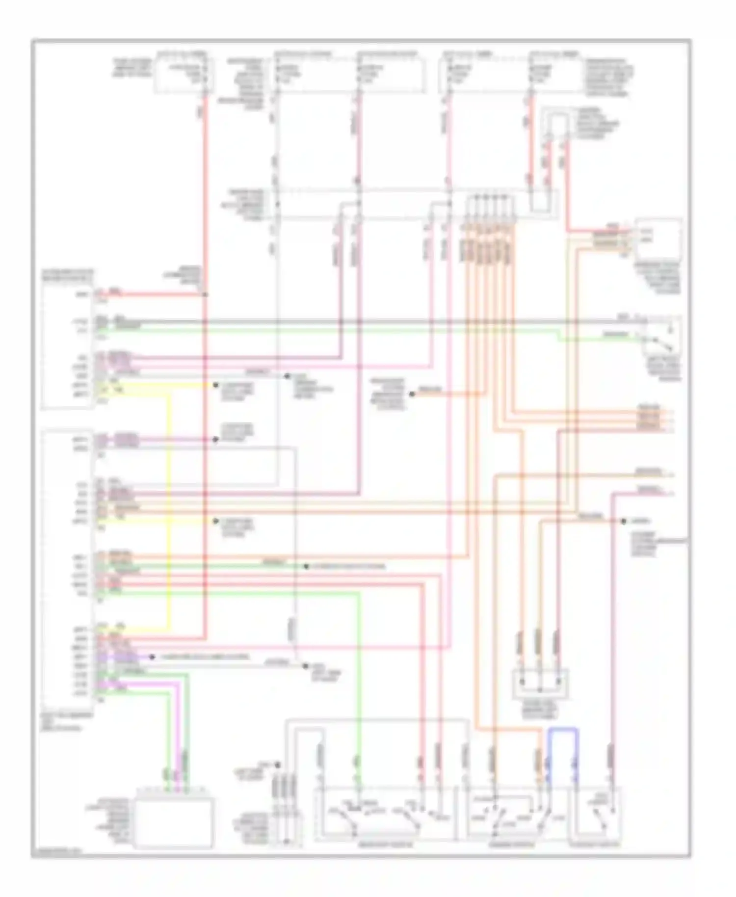 LS Lexus II (1994-2000): Headlamps circuit, with drl (1 of 2)