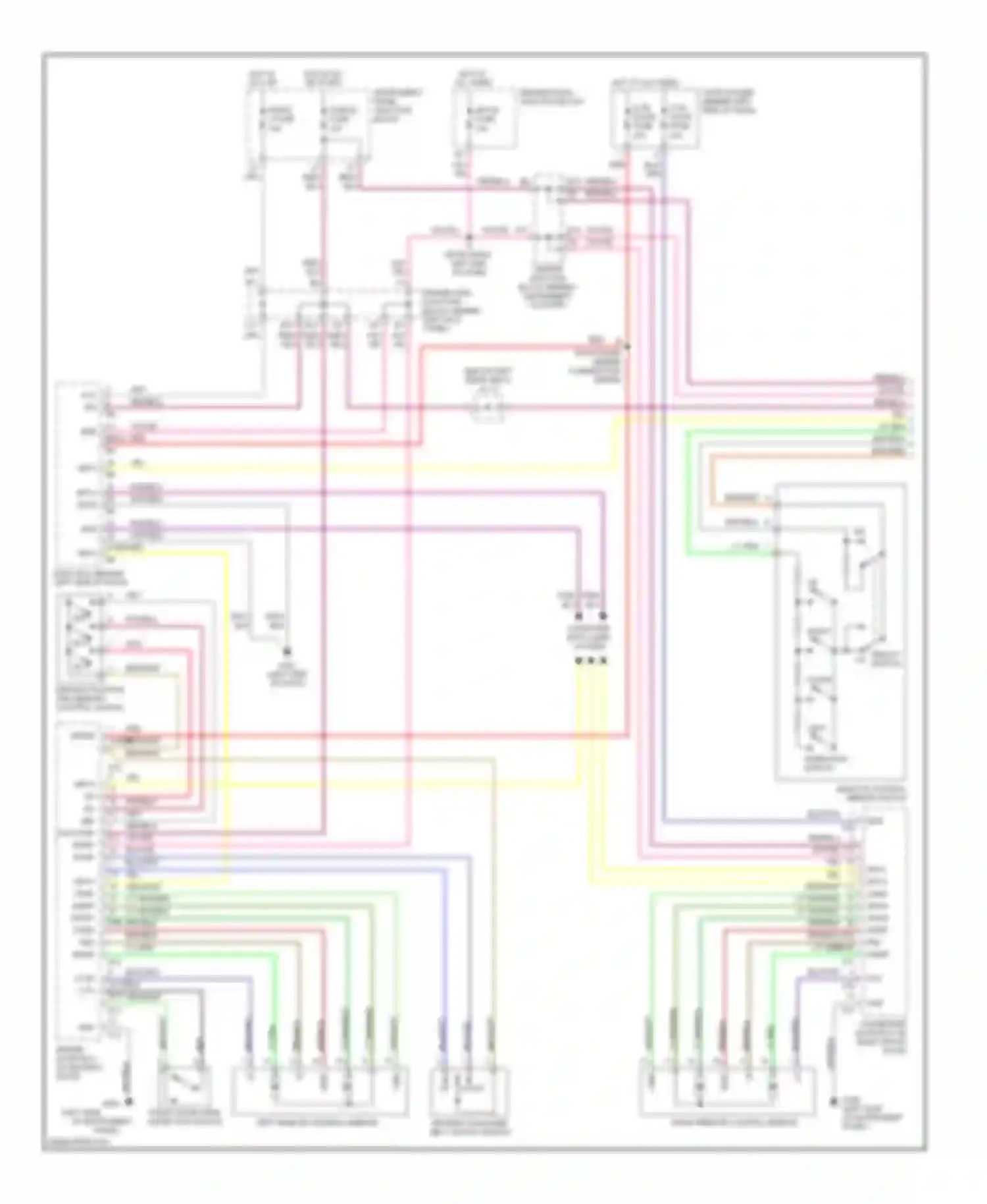 LS Lexus II (1994-2000): Memory system circuits (1 of 2)