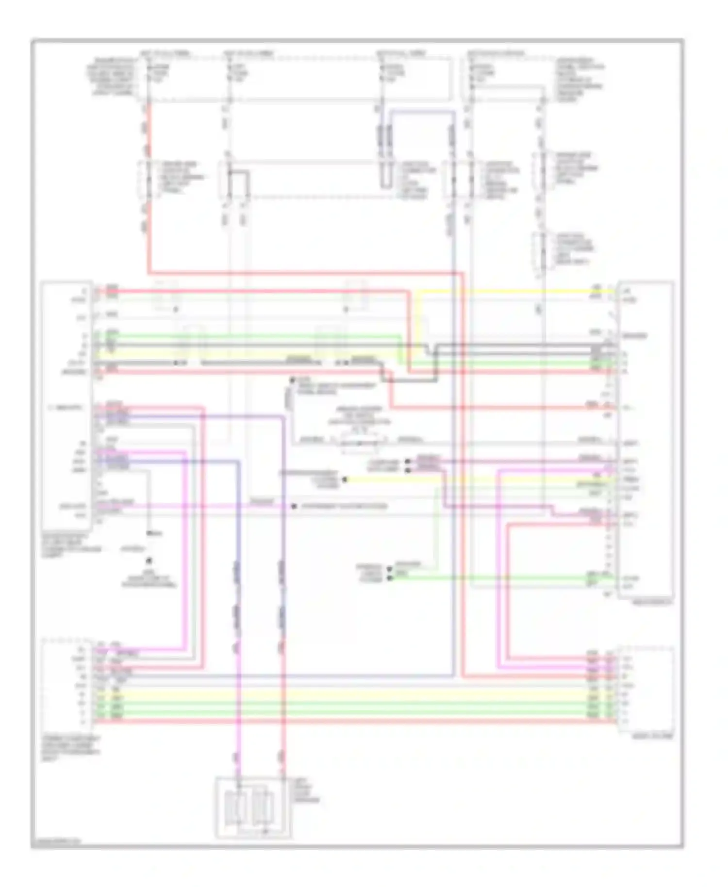 LS Lexus II (1994-2000): Navigation circuit