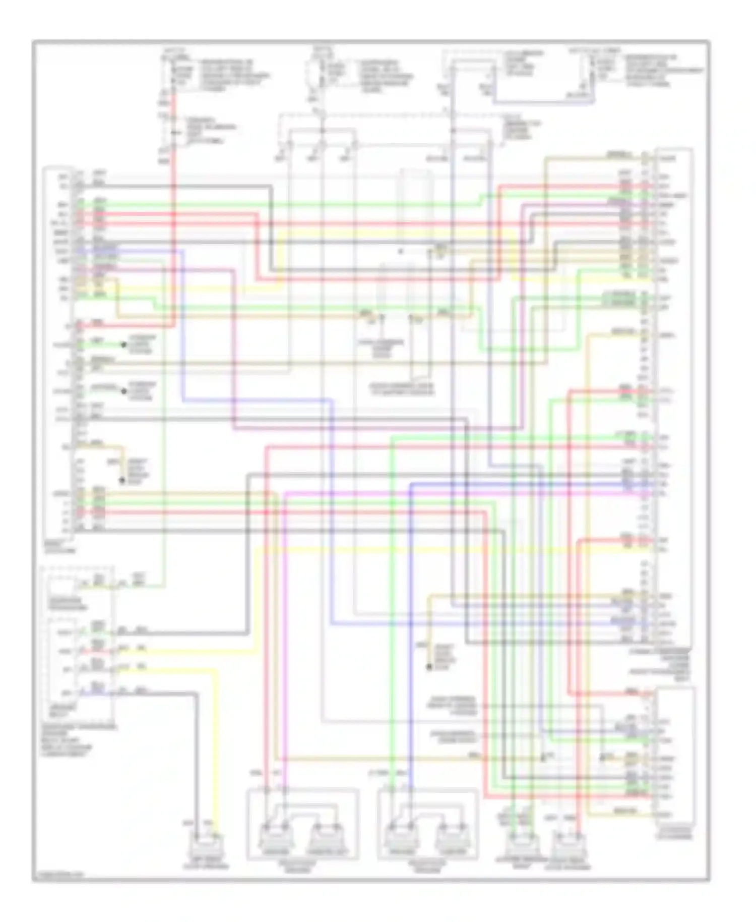 LS Lexus II (1994-2000): Radio circuits, nakamichi