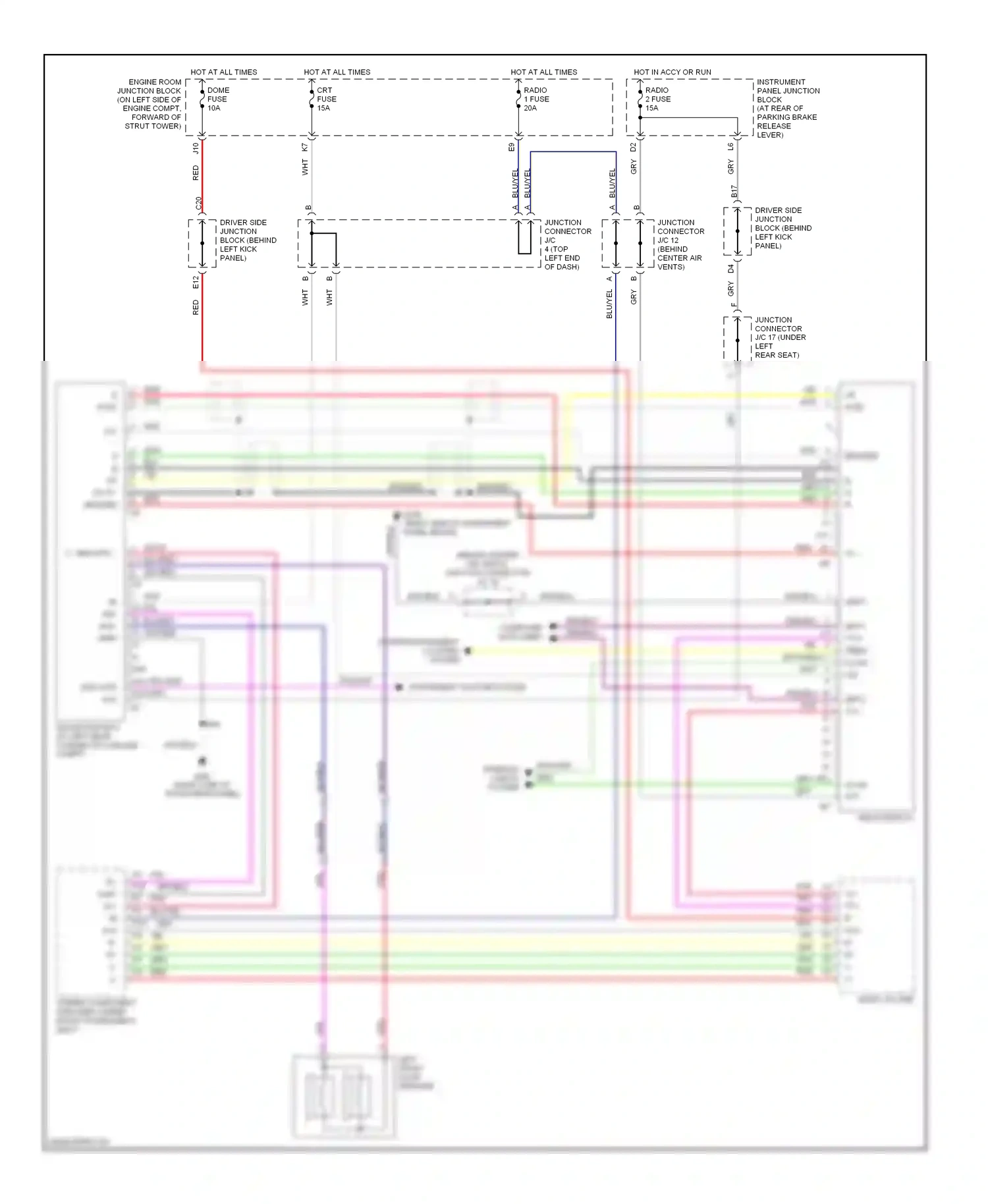 Lexus LS II (1994-2000) grn wiring diagram  (29 of 42)