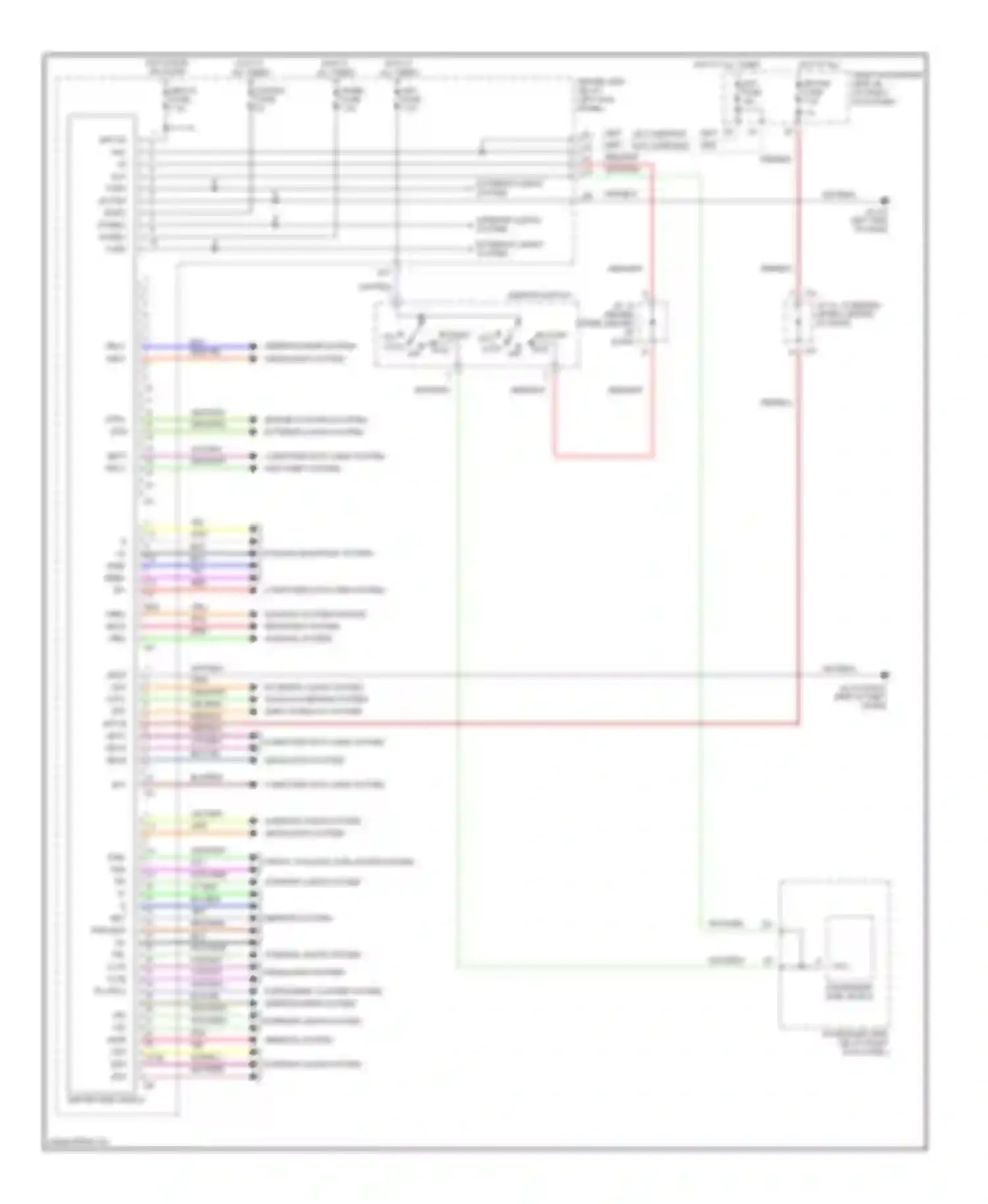 LS Lexus III facelift (2003-2006): Driver side j/b ecu circuit