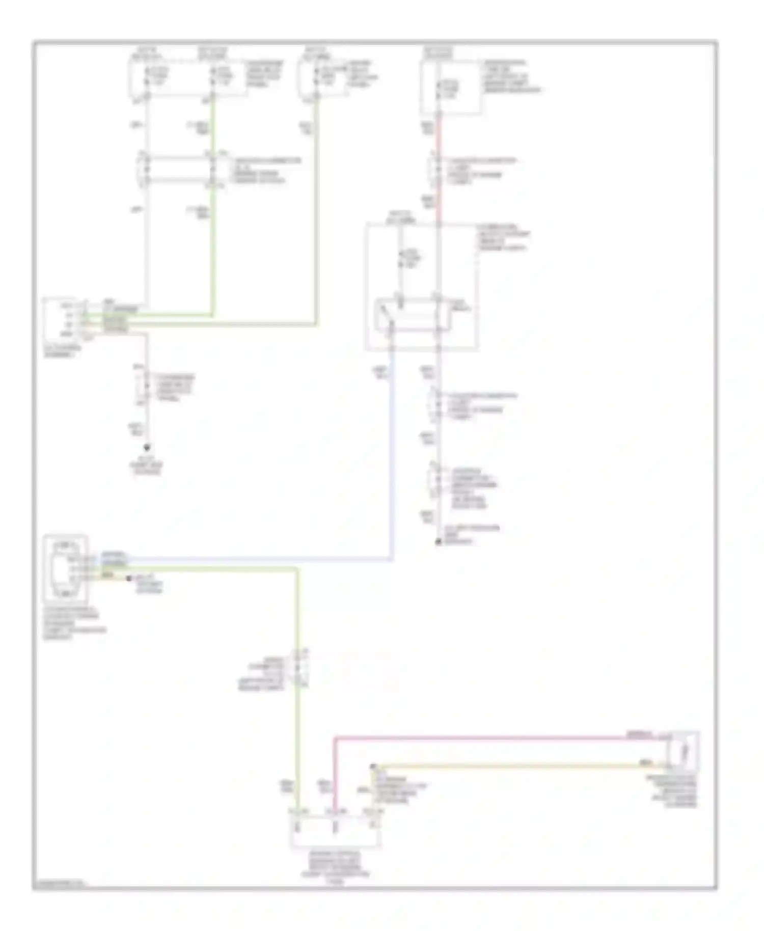 LS Lexus III facelift (2003-2006): Cooling fan circuit