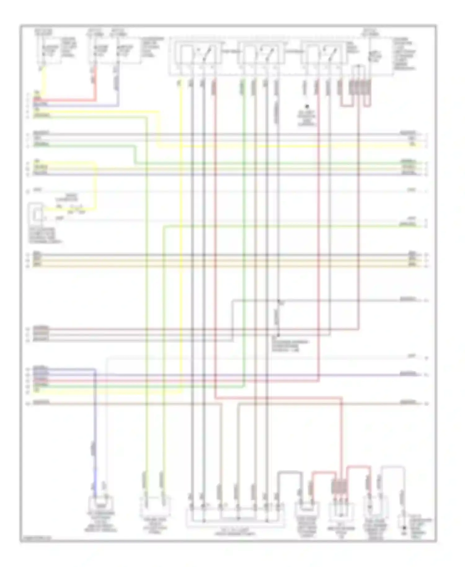 LS Lexus III facelift (2003-2006): Wiring diagram engine performance 4.3l (2 of 7)