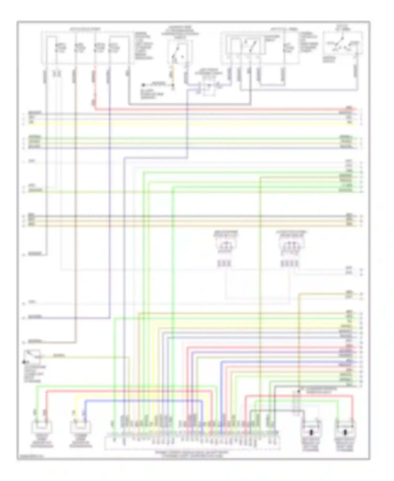 LS Lexus III facelift (2003-2006): Wiring diagram engine performance 4.3l (3 of 7)