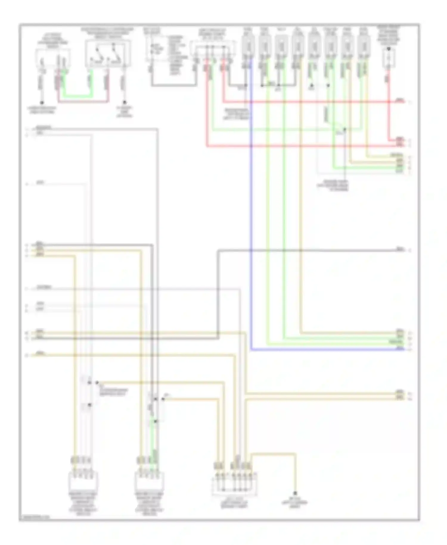 LS Lexus III facelift (2003-2006): Wiring diagram engine performance 4.3l (5 of 7)