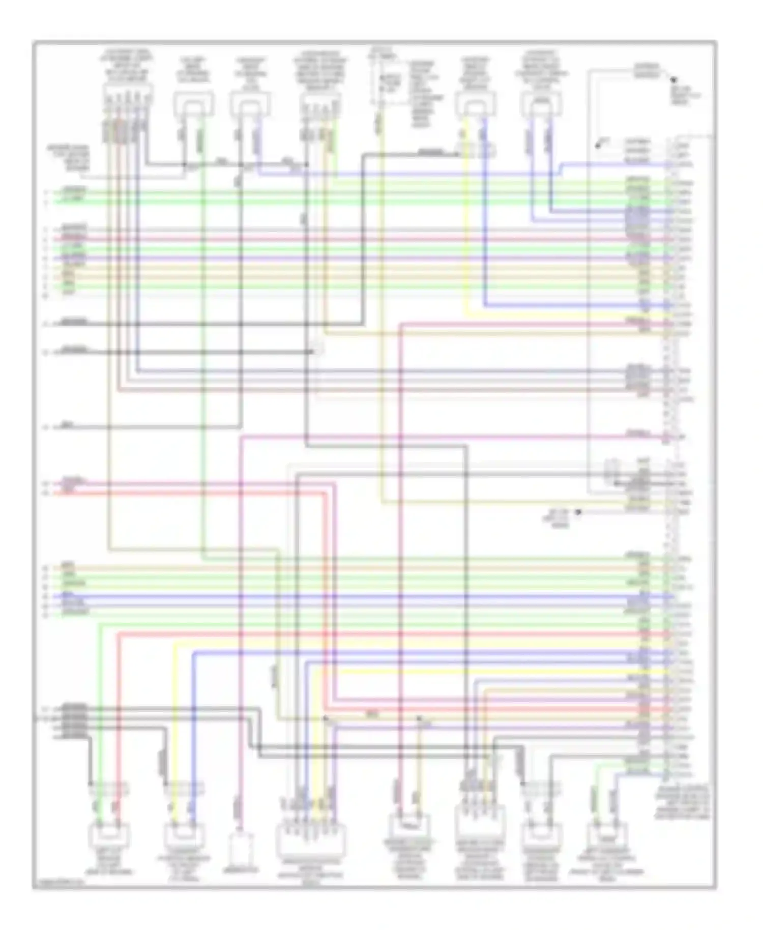 LS Lexus III facelift (2003-2006): Wiring diagram engine performance 4.3l (7 of 7)