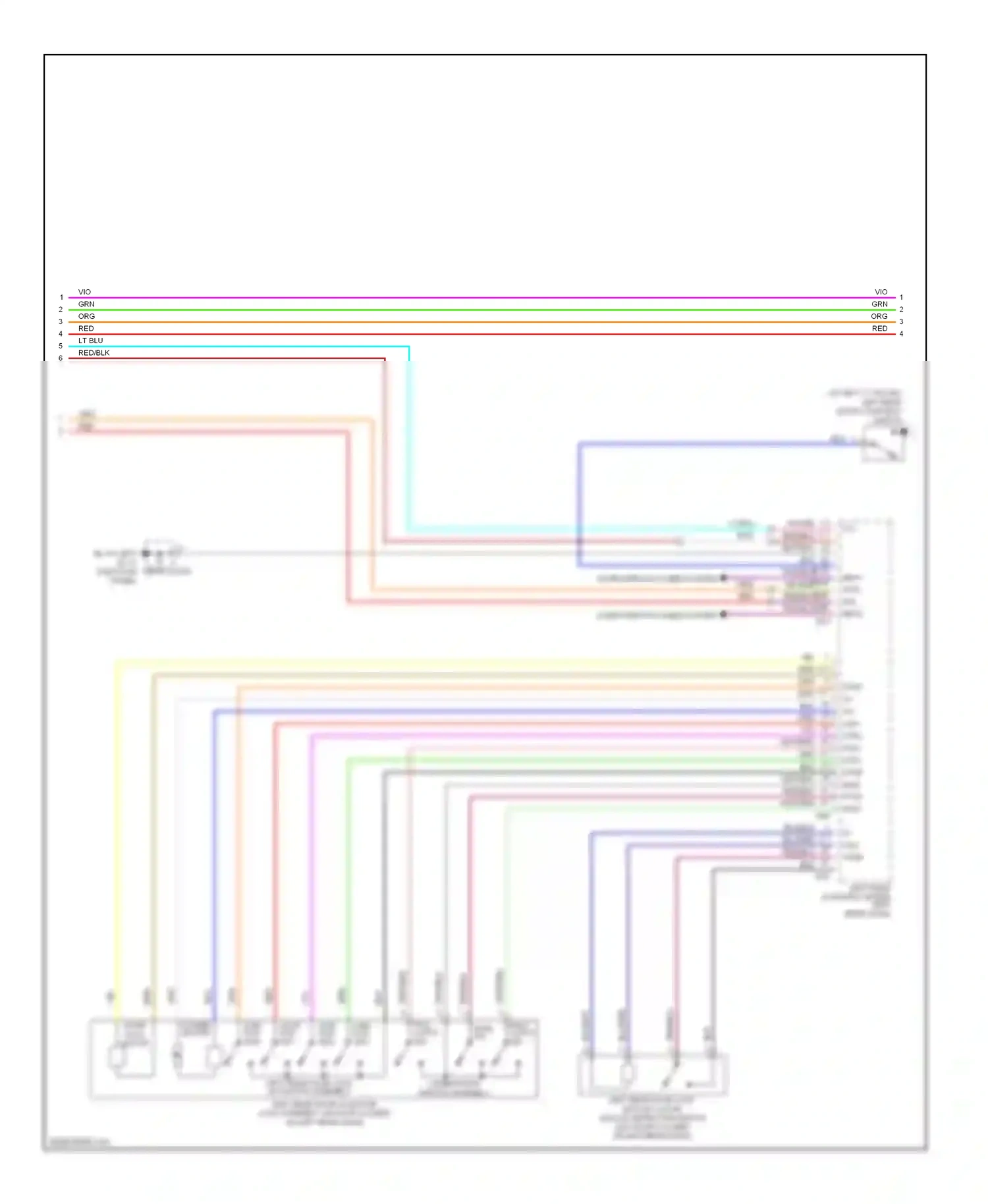 Lexus LS III facelift (2003-2006) computer data lines system wiring diagram  (16 of 51)