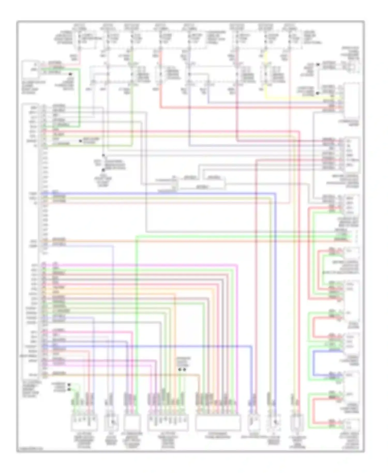 LS Lexus III (2000-2003): Automatic a/c circuit (1 of 2)