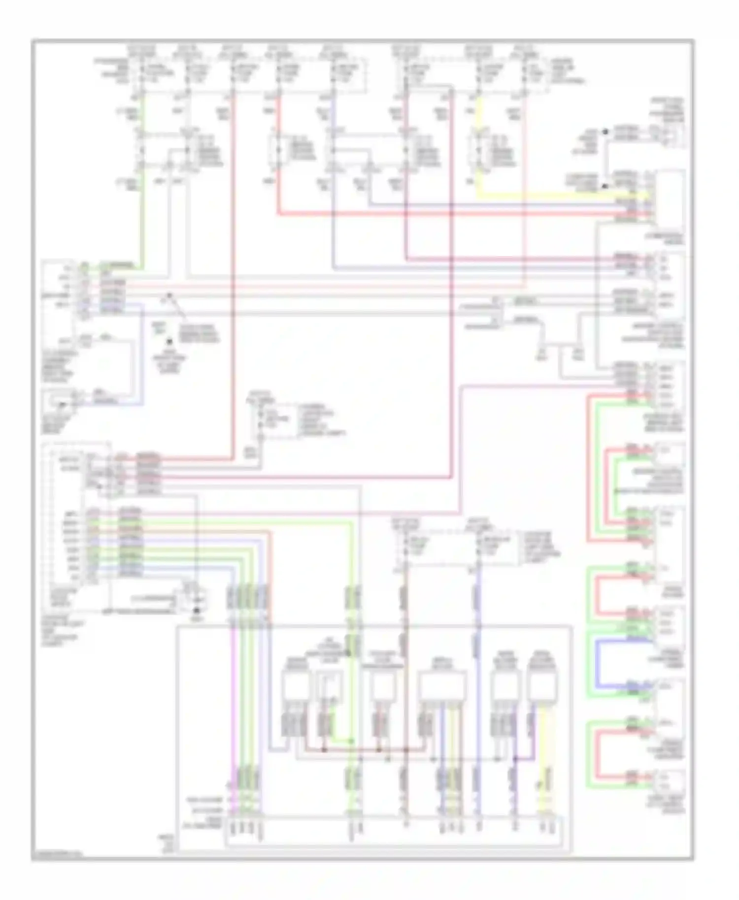 LS Lexus III (2000-2003): Rear a/c circuit