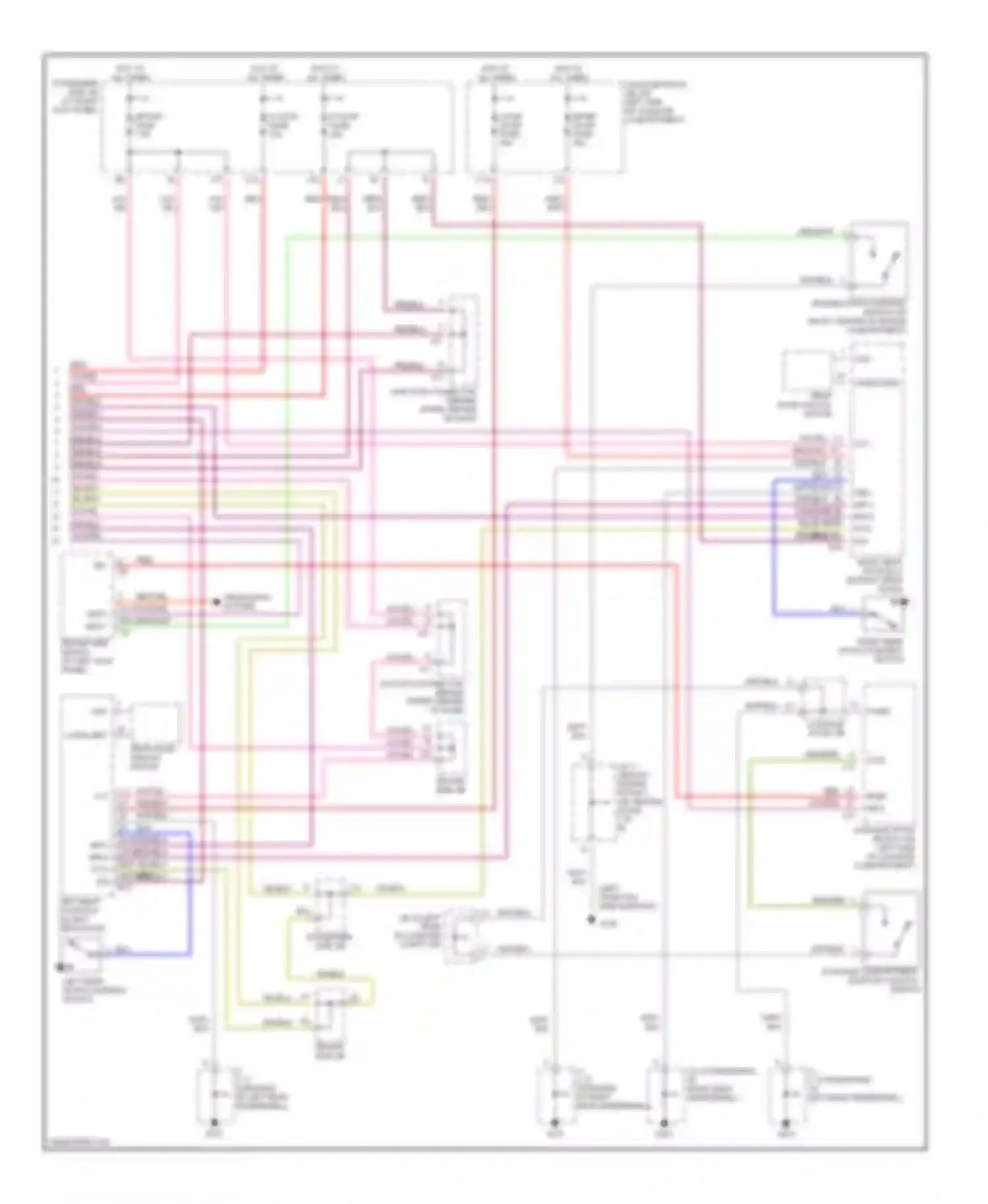 LS Lexus III (2000-2003): Anti-theft circuit (2 of 2)