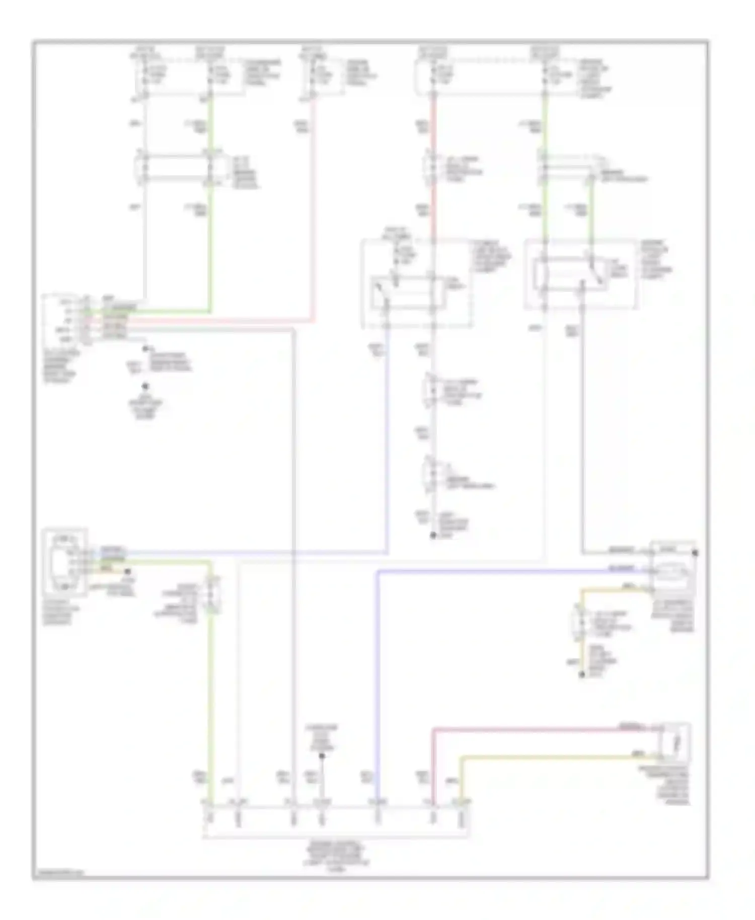 LS Lexus III (2000-2003): Cooling fan circuit