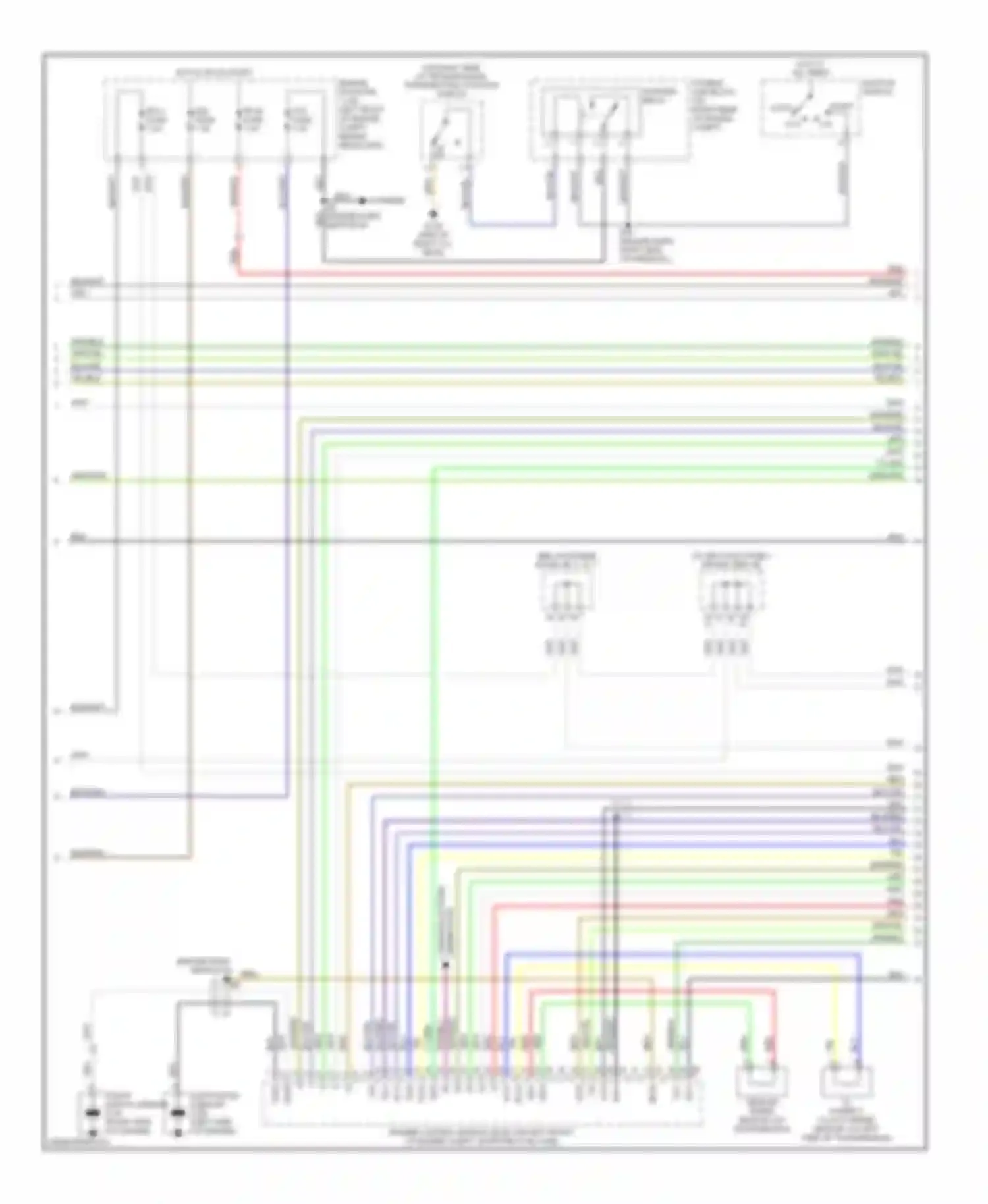 LS Lexus III (2000-2003): Wiring diagram engine performance 4.3ls (3 of 6)