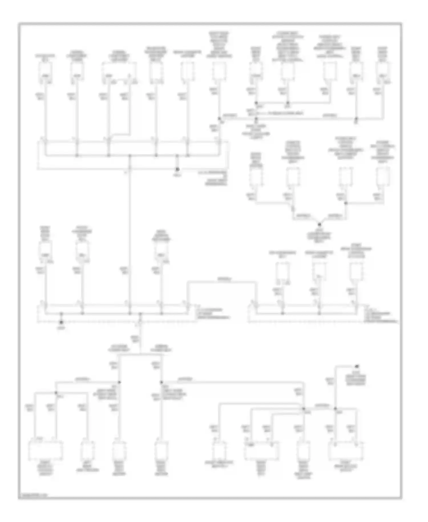 LS Lexus III (2000-2003): Ground distribution circuit (5 of 5)