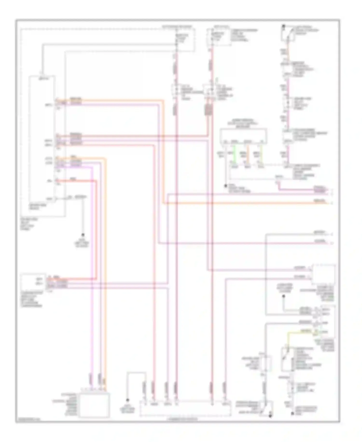LS Lexus III (2000-2003): Headlamps circuit (1 of 2)