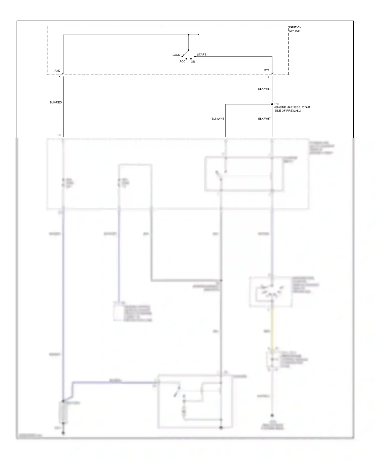 Lexus LS III (2000-2003) battery wiring diagram  (3 of 3)