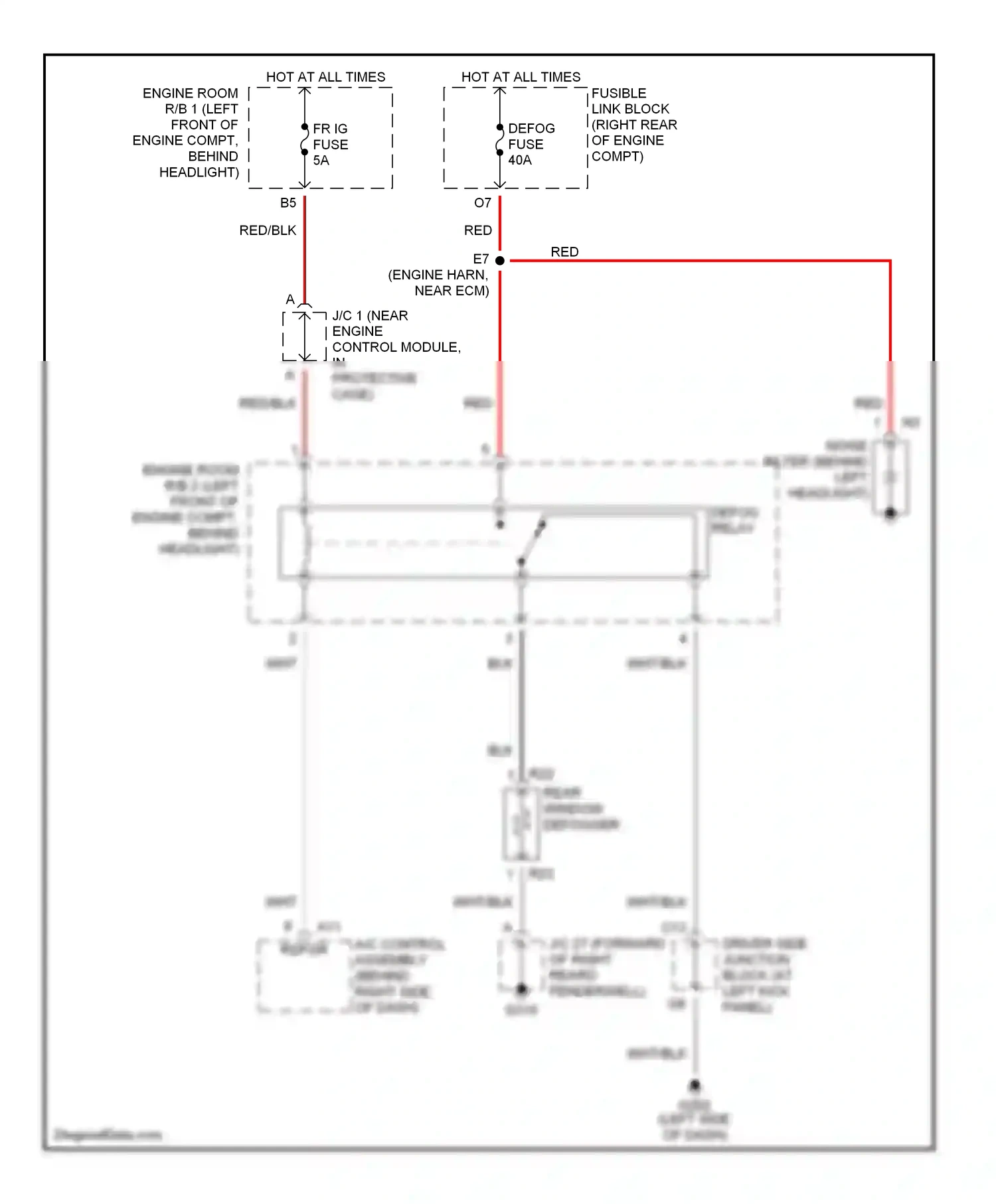 Lexus LS III (2000-2003) blk wiring diagram  (18 of 76)