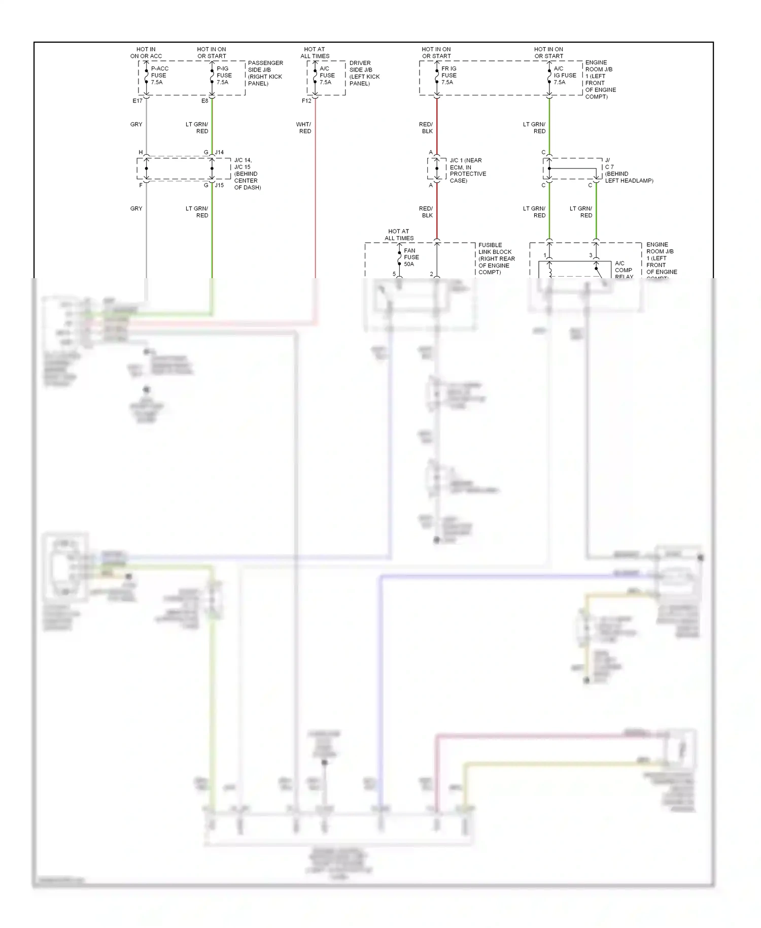 Lexus LS III (2000-2003) gry wiring diagram  (5 of 42)