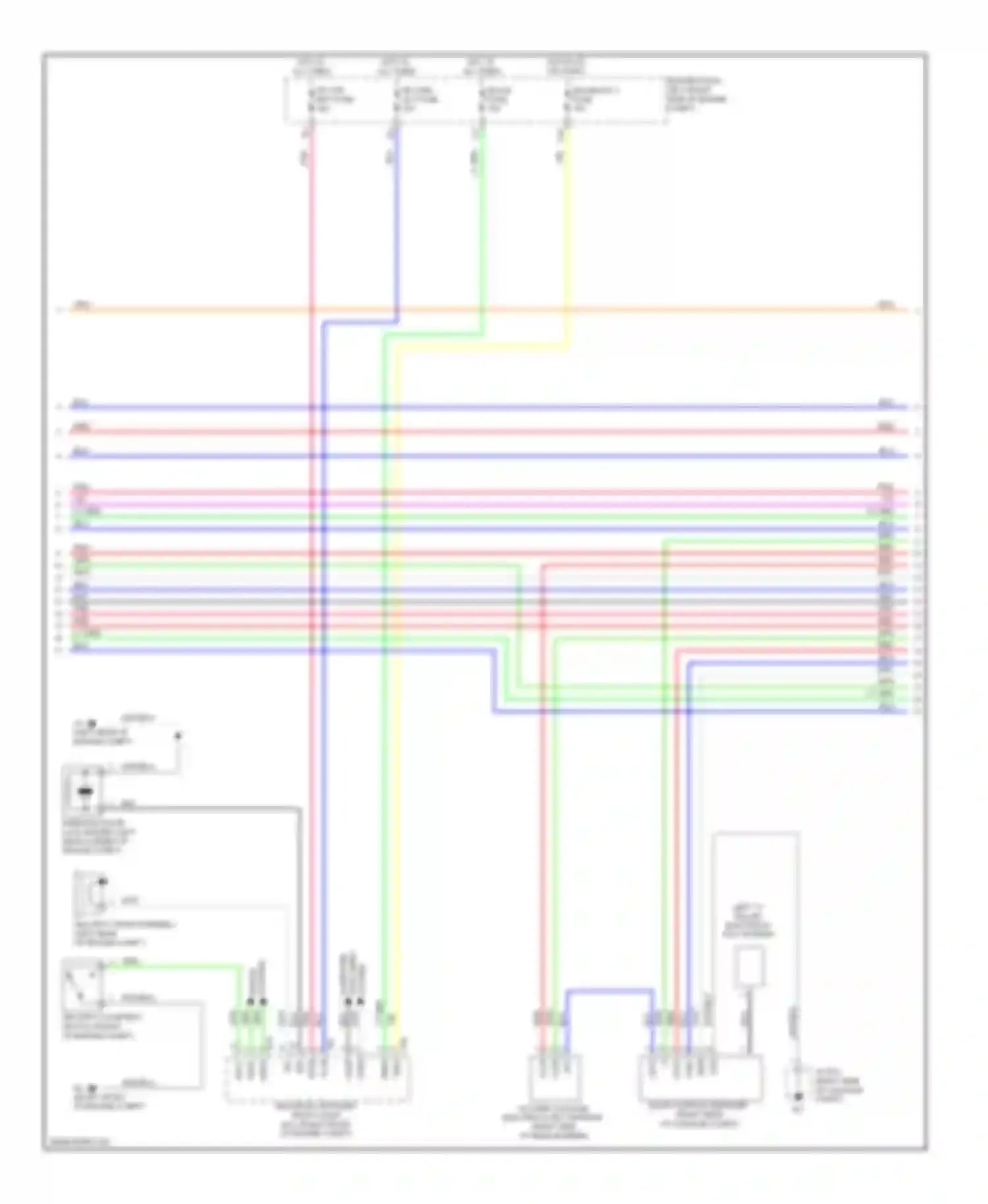 LS Lexus IV (2006-2012): Forced entry circuit (5 of 6)