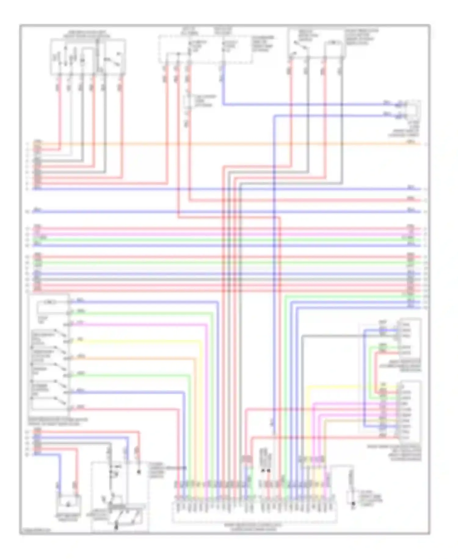 LS Lexus IV (2006-2012): Forced entry circuit (5 of 7)