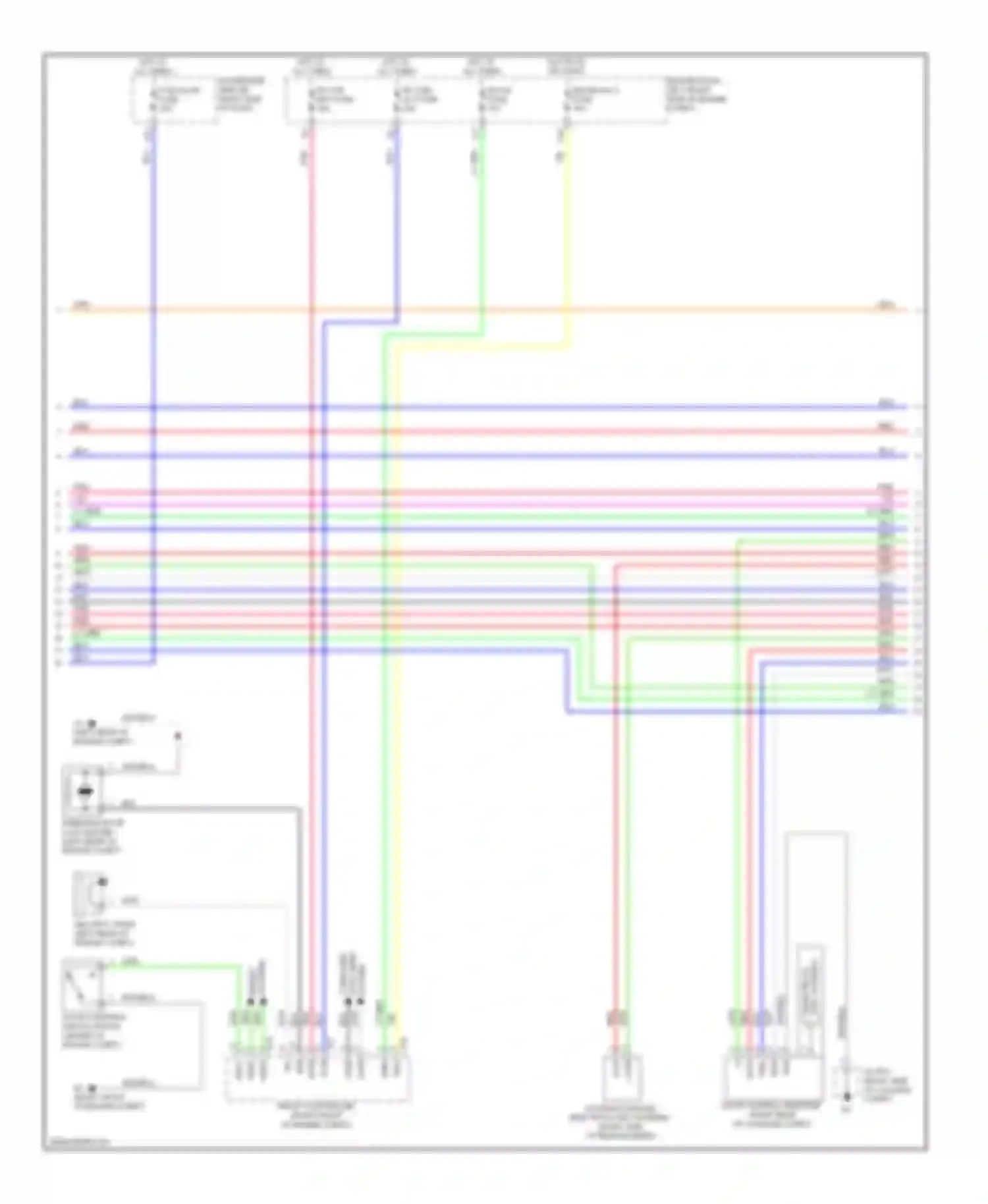 LS Lexus IV (2006-2012): Forced entry circuit (6 of 7)