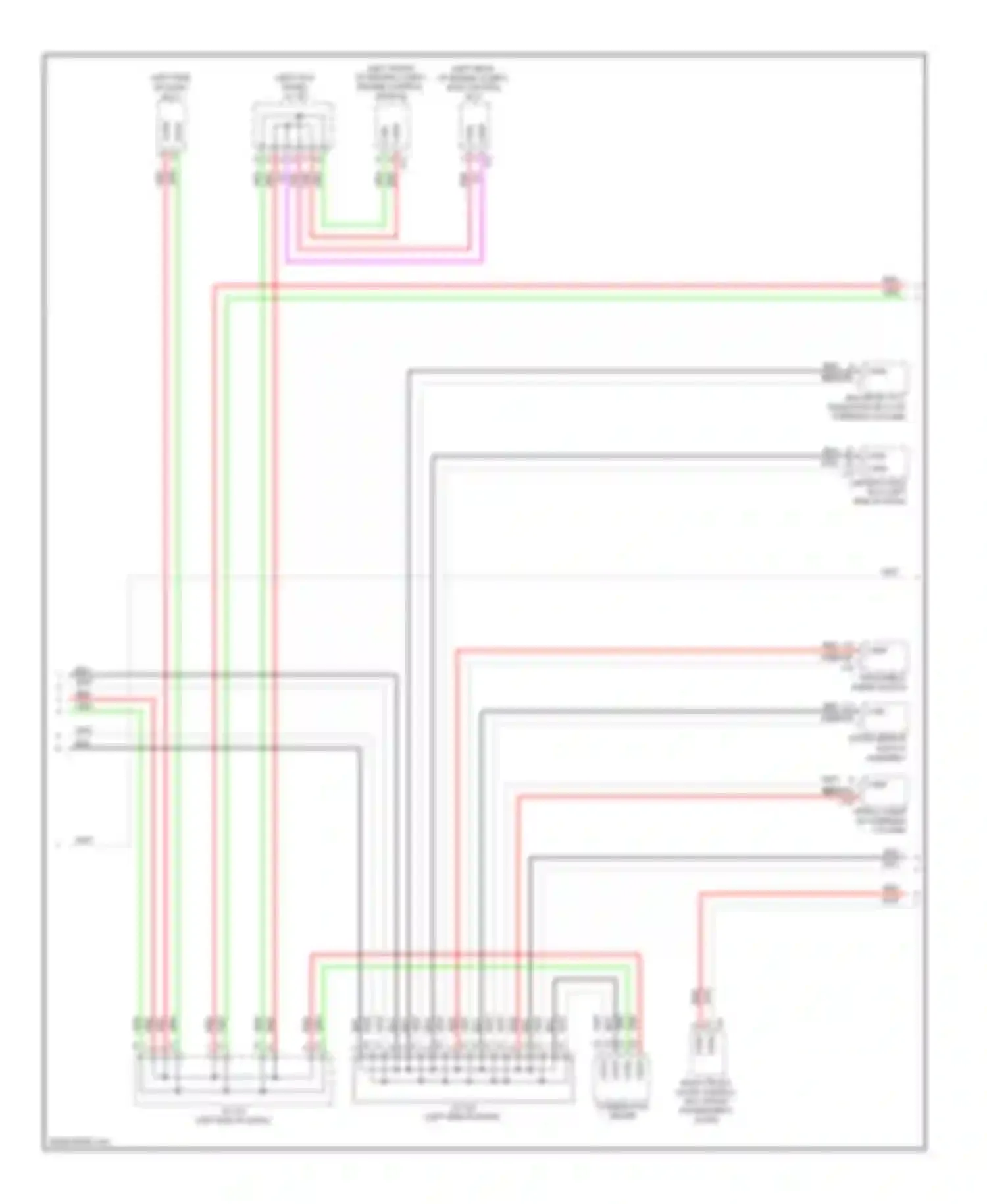 LS Lexus IV (2006-2012): Body ecu circuit (2 of 3)