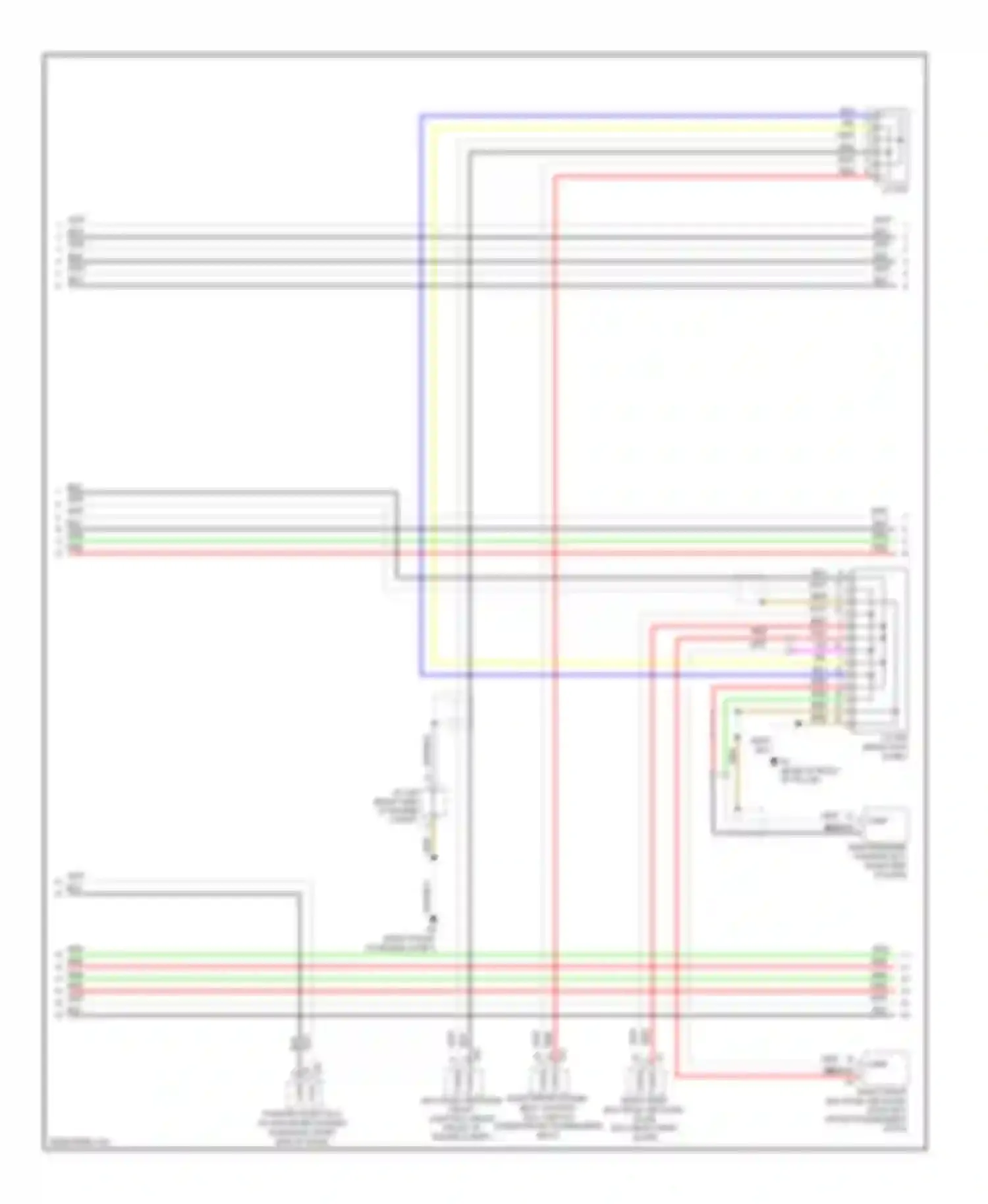 LS Lexus IV (2006-2012): High/low bus circuit (3 of 5)