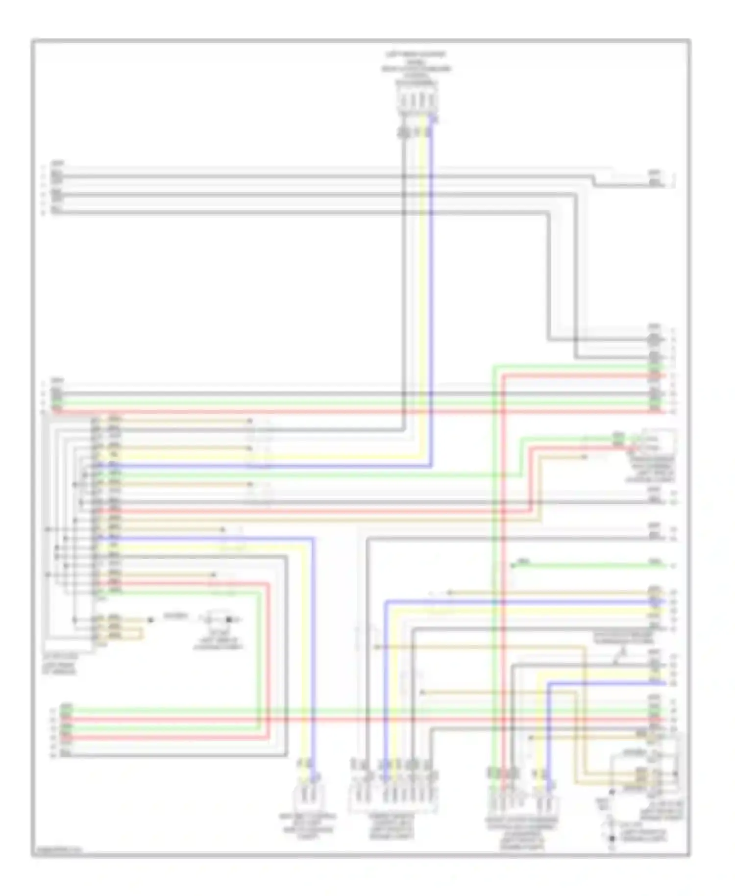 LS Lexus IV (2006-2012): High/low bus circuit (4 of 5)
