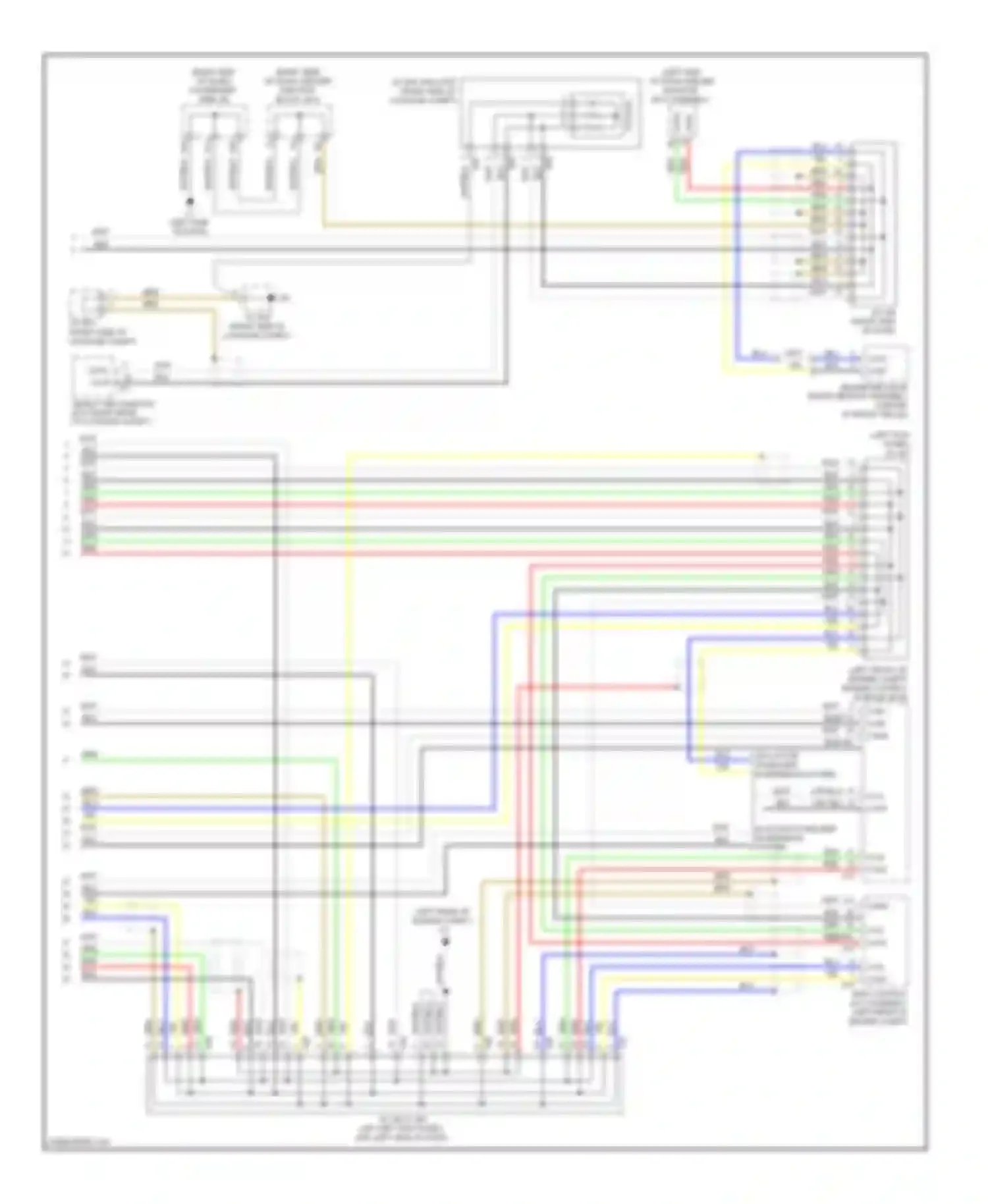 LS Lexus IV (2006-2012): High/low bus circuit (5 of 5)