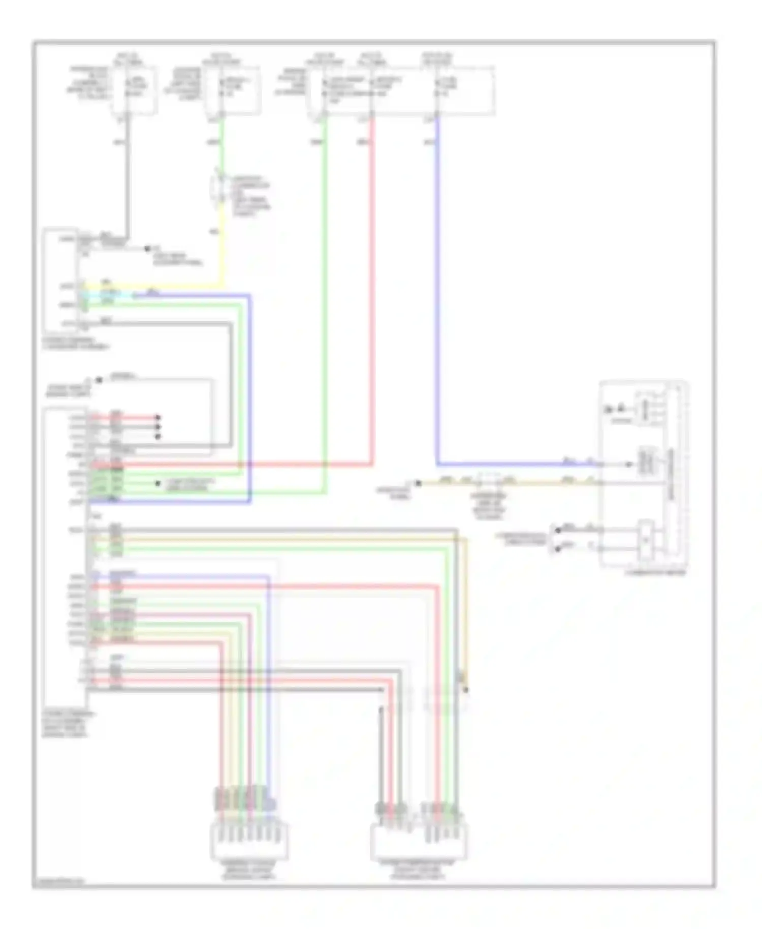 LS Lexus IV (2006-2012): Electronic power steering circuit