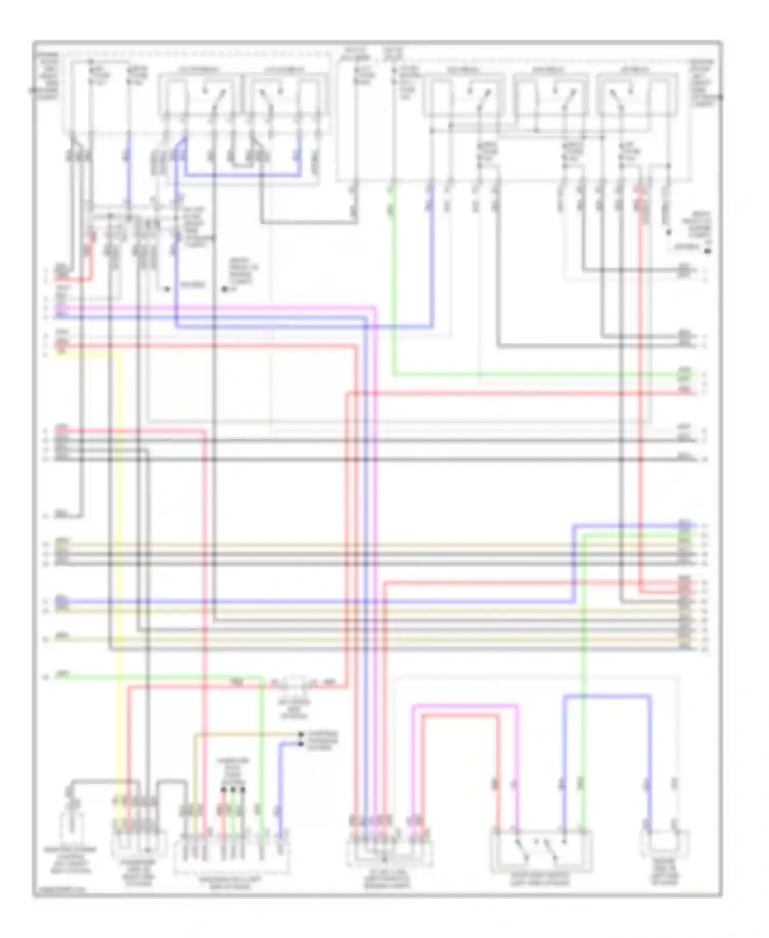 LS Lexus IV (2006-2012): Wiring diagram engine performance 4.6l (2 of 7)
