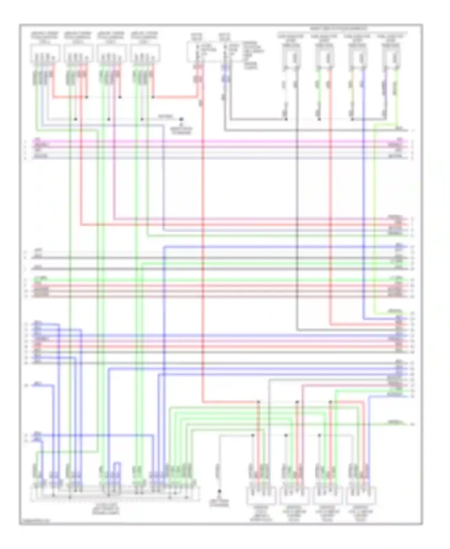 LS Lexus IV (2006-2012): Wiring diagram engine performance 4.6l (6 of 7)