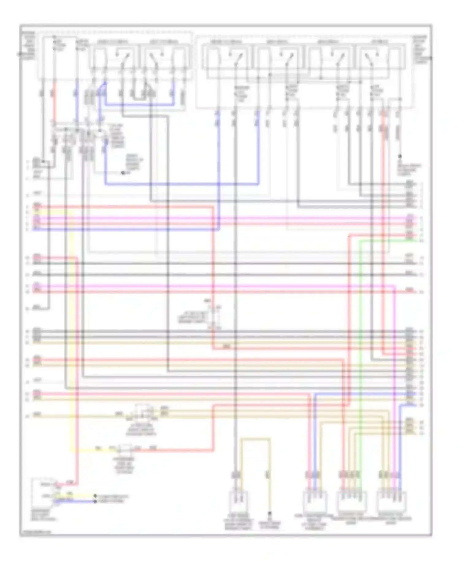 LS Lexus IV (2006-2012): Wiring diagram engine performance 5.0l, engine controls circuit (2 of 7)