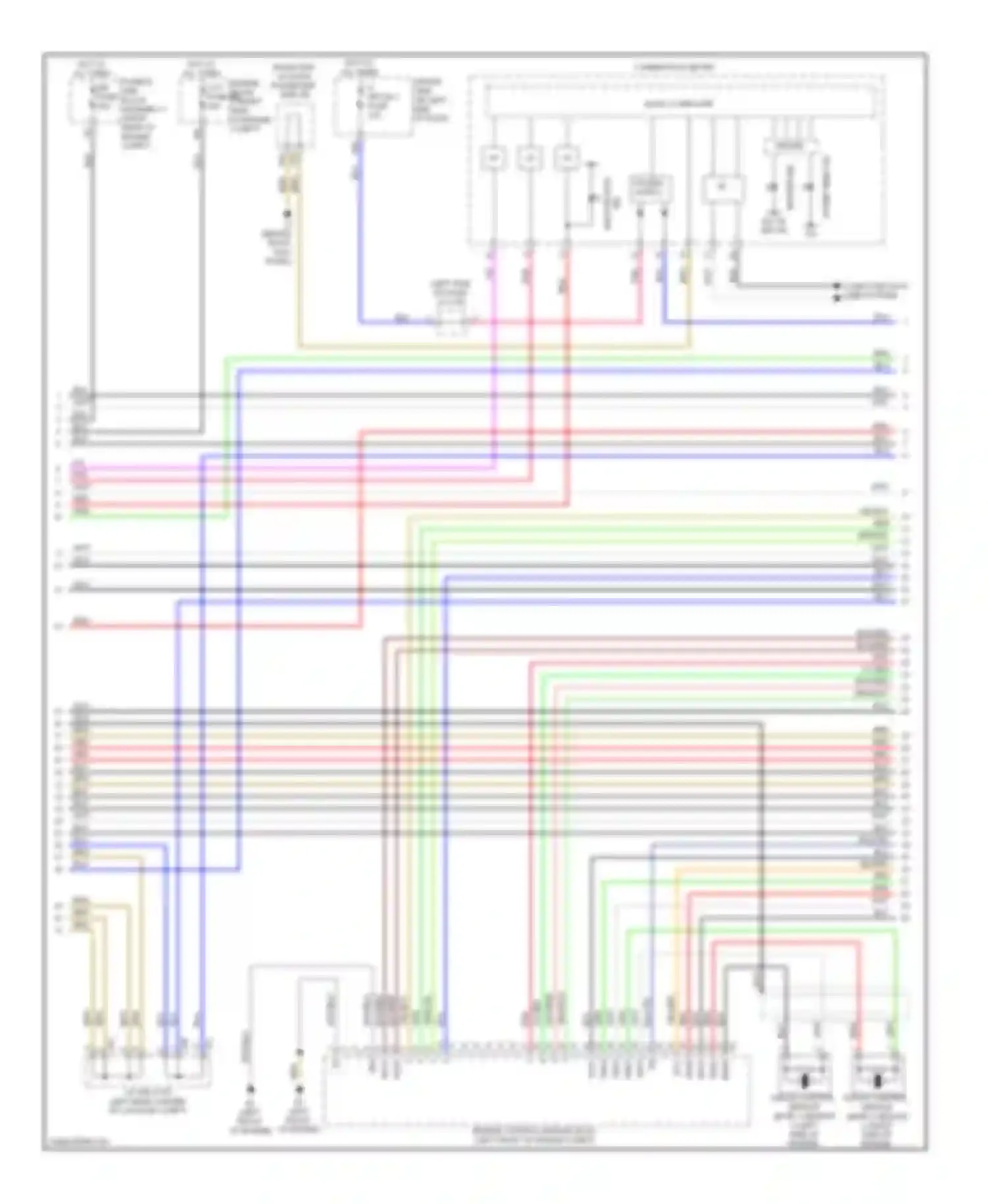 LS Lexus IV (2006-2012): Wiring diagram engine performance 5.0l, engine controls circuit (3 of 7)