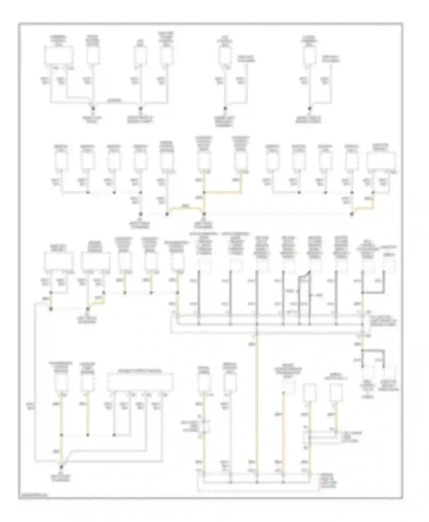 LS Lexus IV (2006-2012): Ground distribution circuit (2 of 6)