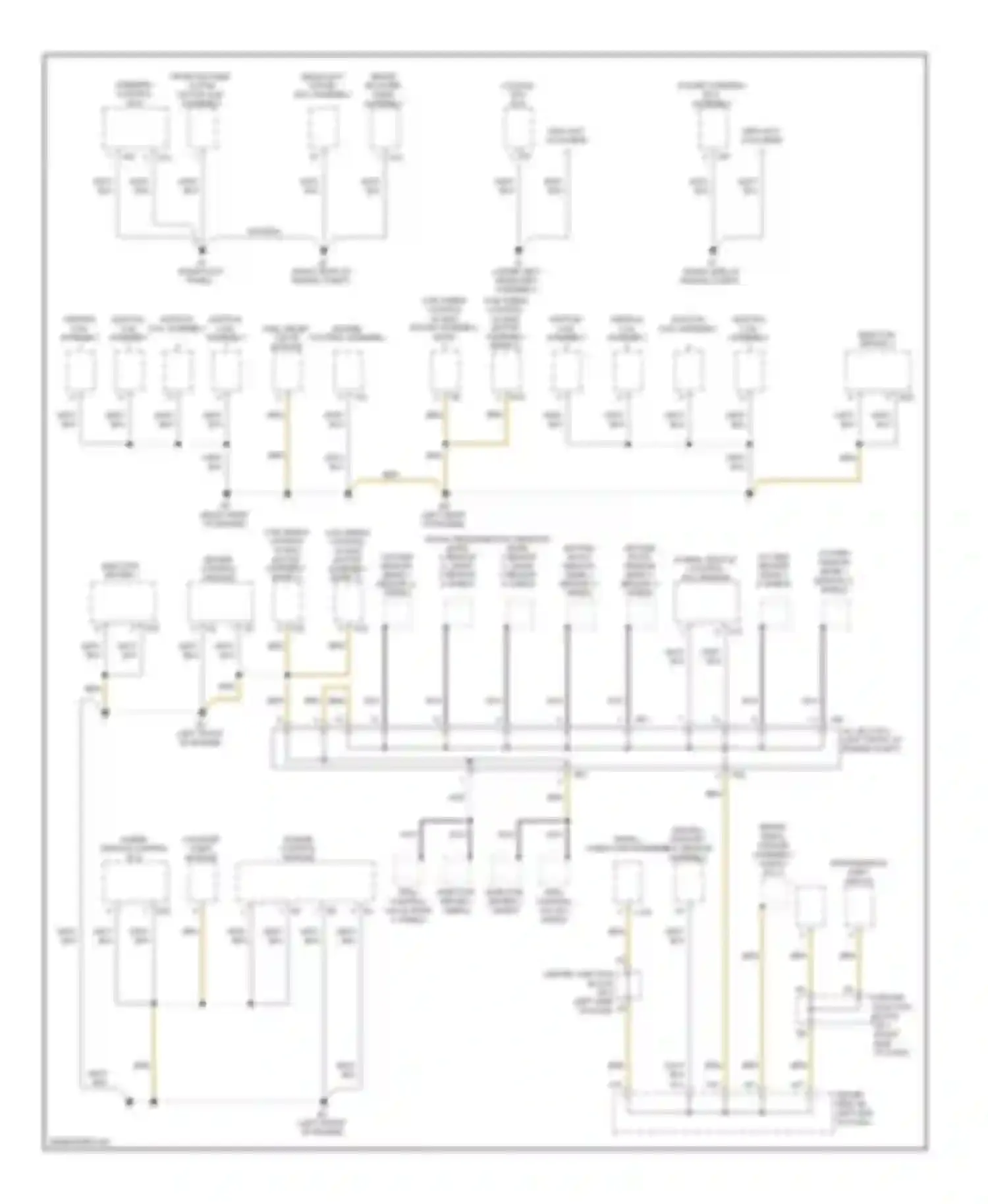 LS Lexus IV (2006-2012): Ground distribution circuit (3 of 7)