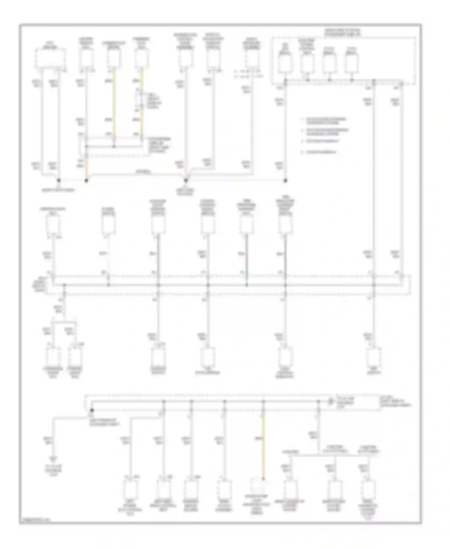 LS Lexus IV (2006-2012): Ground distribution circuit (4 of 6)