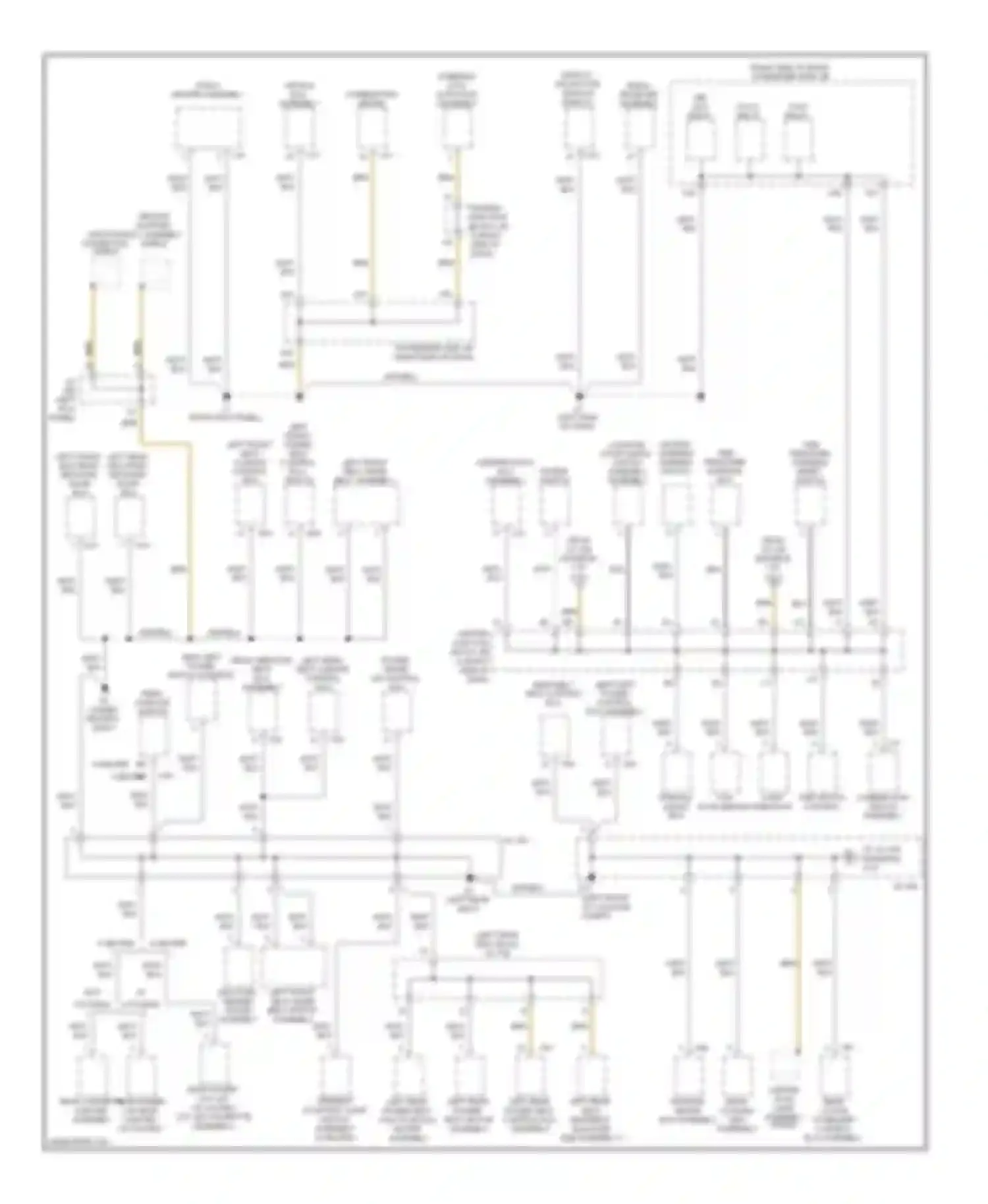 LS Lexus IV (2006-2012): Ground distribution circuit (5 of 7)