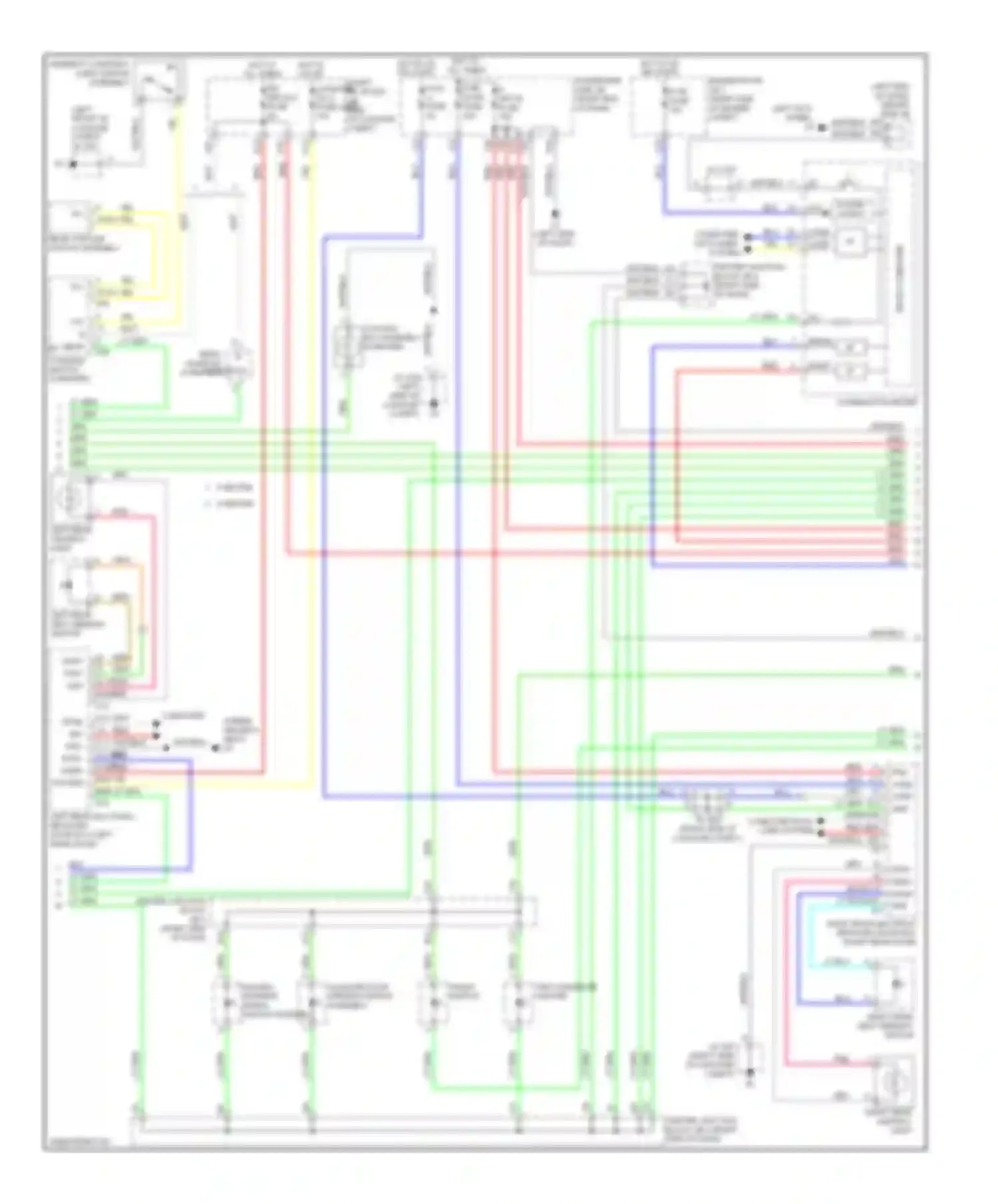 LS Lexus IV (2006-2012): Instrument illumination circuit (2 of 4)