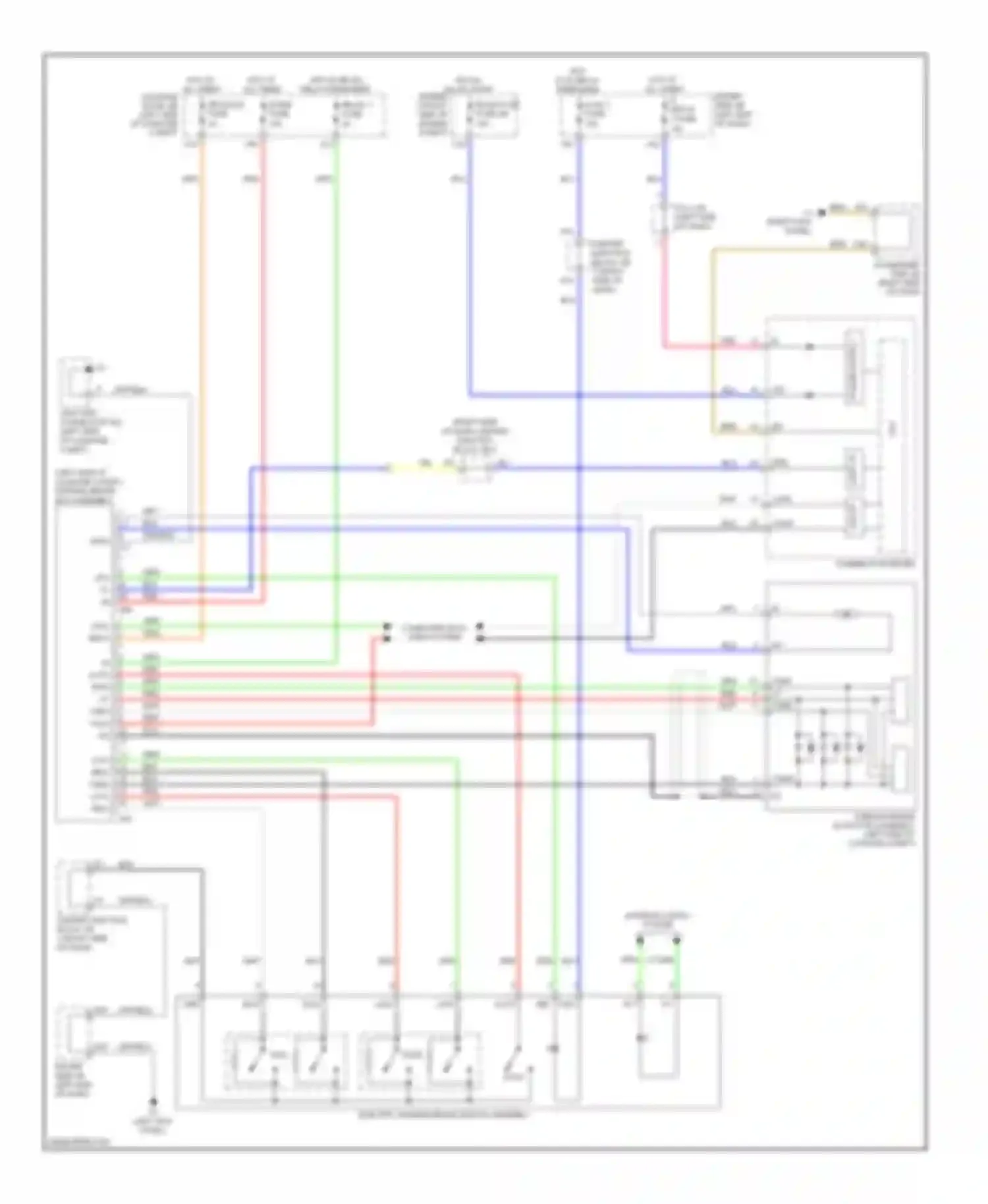 LS Lexus IV (2006-2012): Park brake release circuit