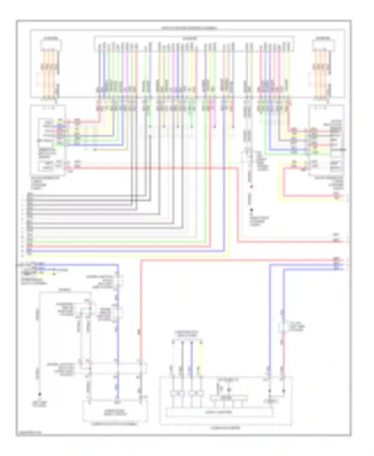 LS Lexus IV (2006-2012): Transmission circuit (2 of 3)
