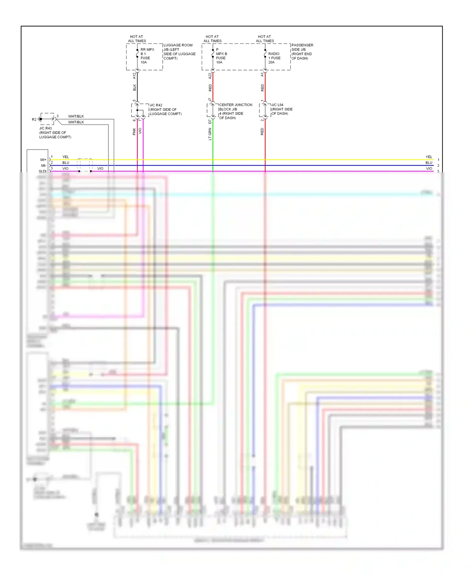 Lexus LS IV (2006-2012) agnd wiring diagram  (15 of 20)