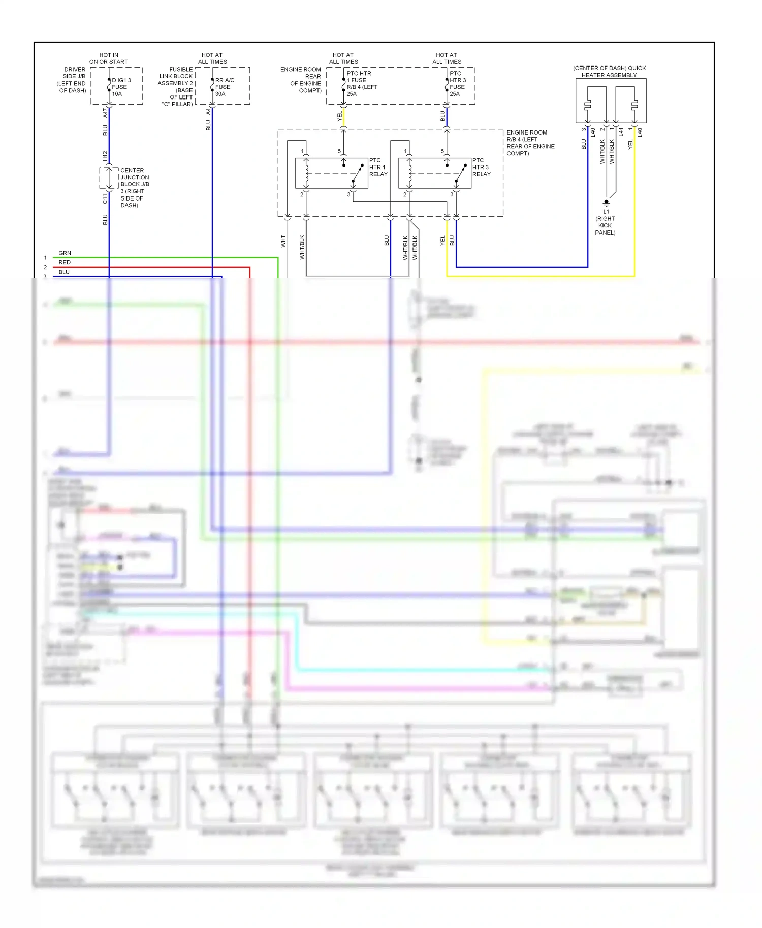 Lexus LS IV (2006-2012) brrb wiring diagram  (1 of 1)