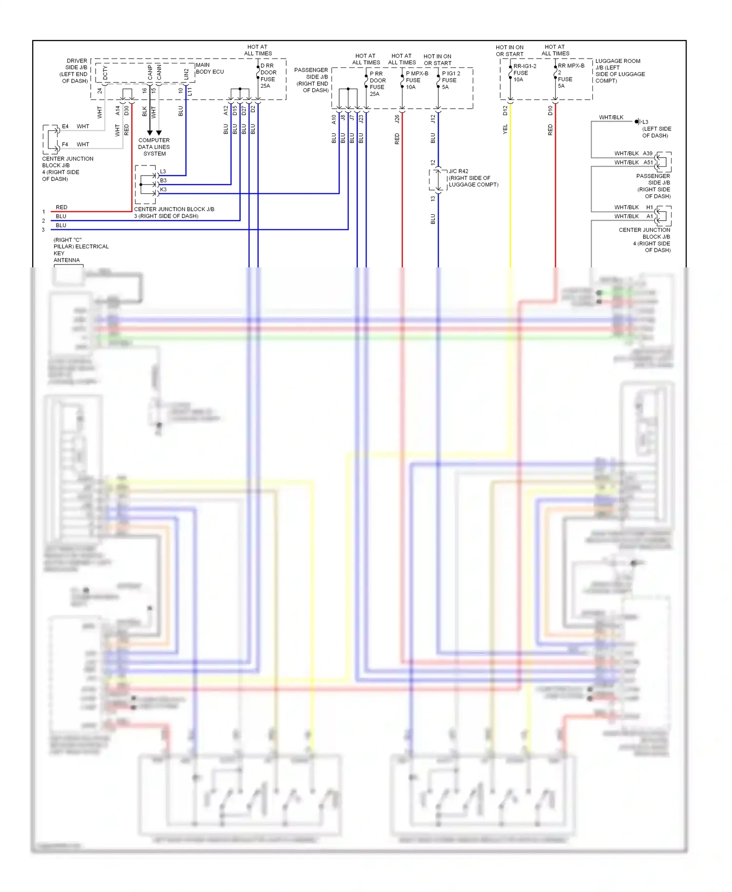 Lexus LS IV (2006-2012) cann wiring diagram  (64 of 64)